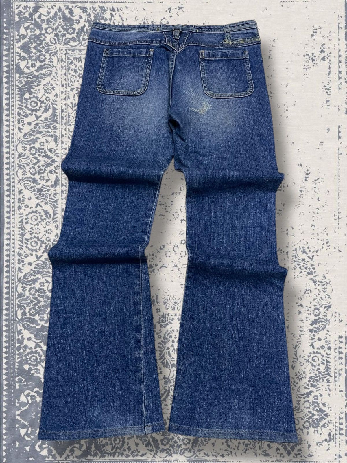 Designer × Japanese Brand × Vintage Vintage 1990s Designer Marithe Francois Girbaud Flared Denim Size US 29 - 8 Thumbnail