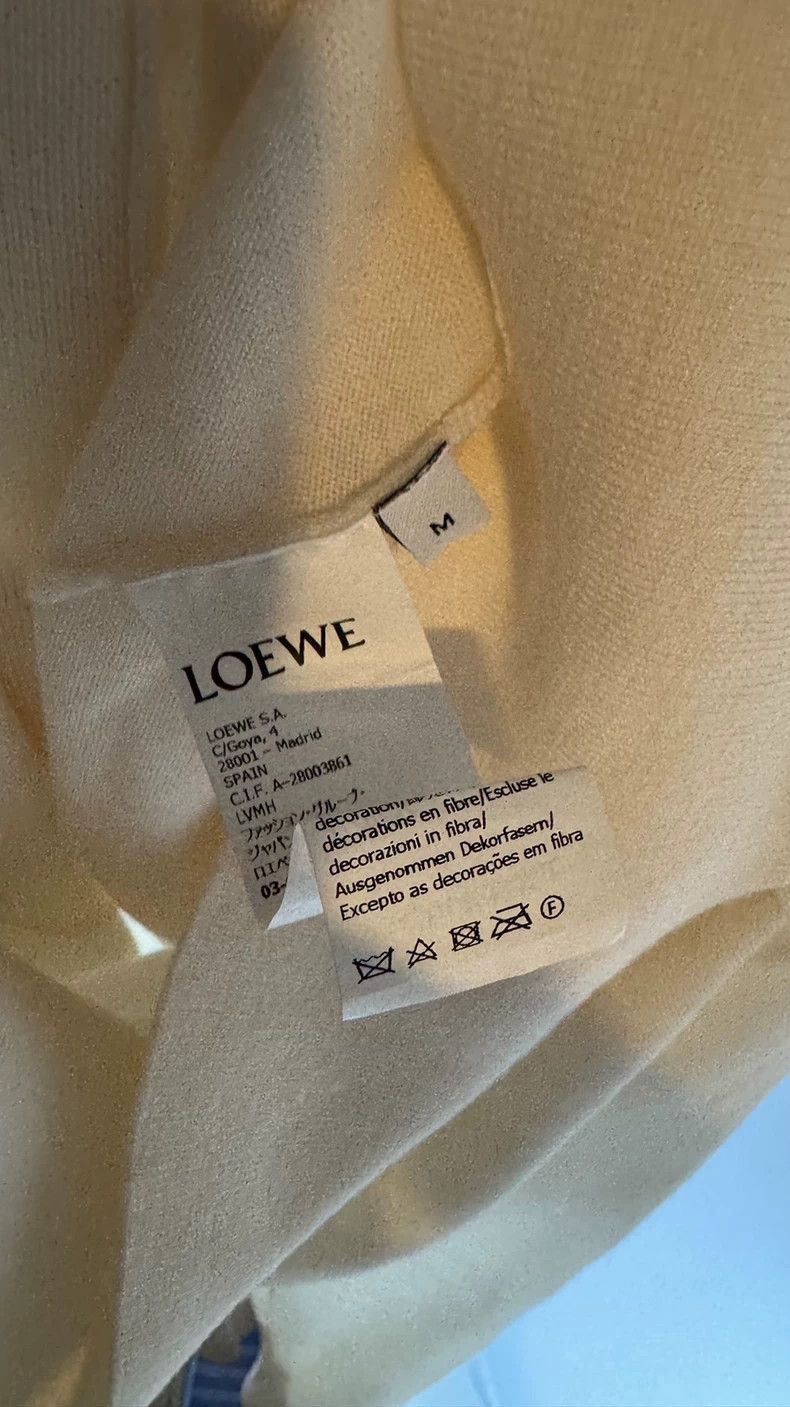 Loewe LOEWE White cardigan Size M / US 6-8 / IT 42-44 - 4 Thumbnail