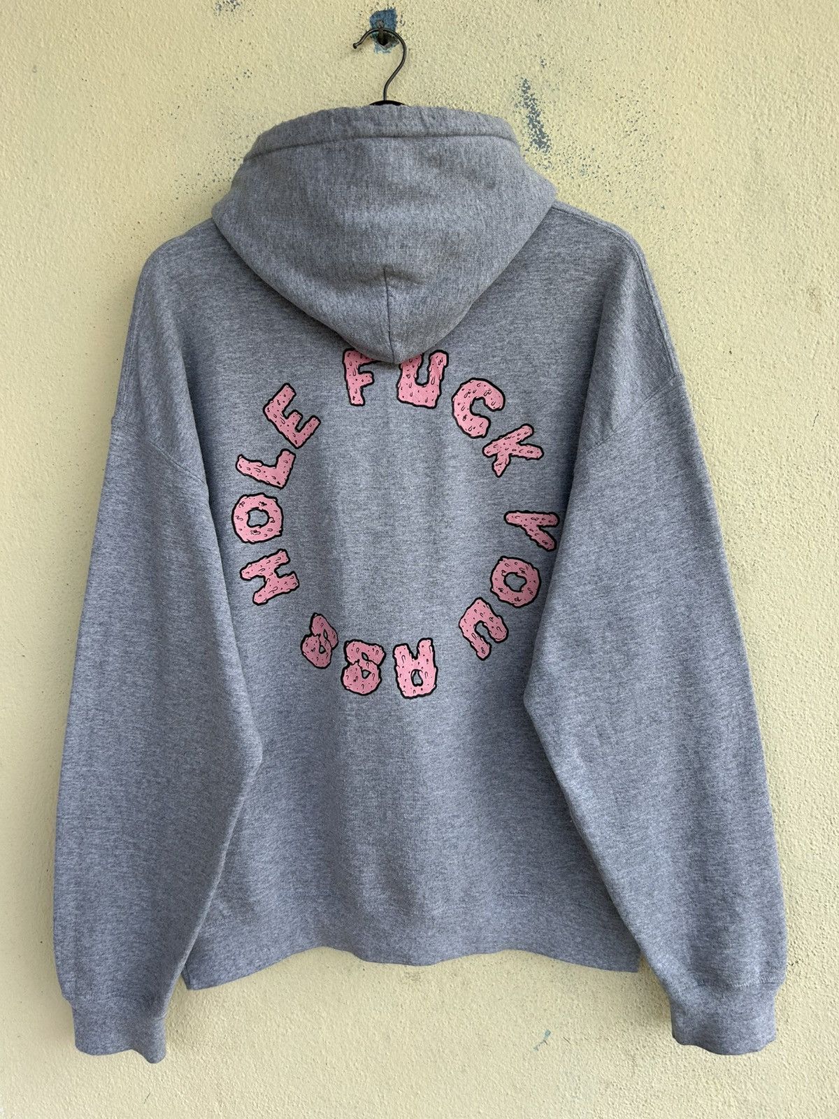 Japanese Brand Kirime Fuck You Ass Hole Hoodie Size US L / EU 52-54 / 3 - 1 Thumbnail