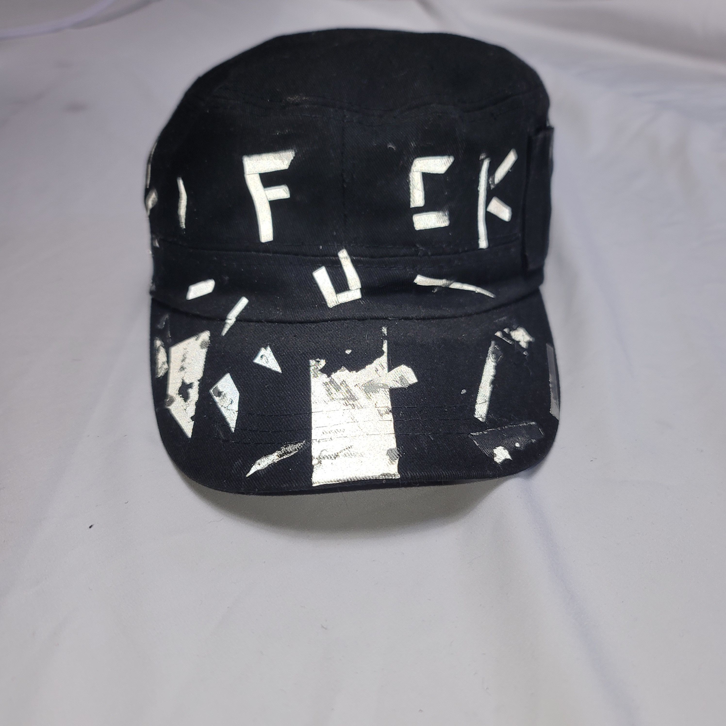 Designer Reflective F**K'd Up Military Hat Size ONE SIZE - 1 Thumbnail