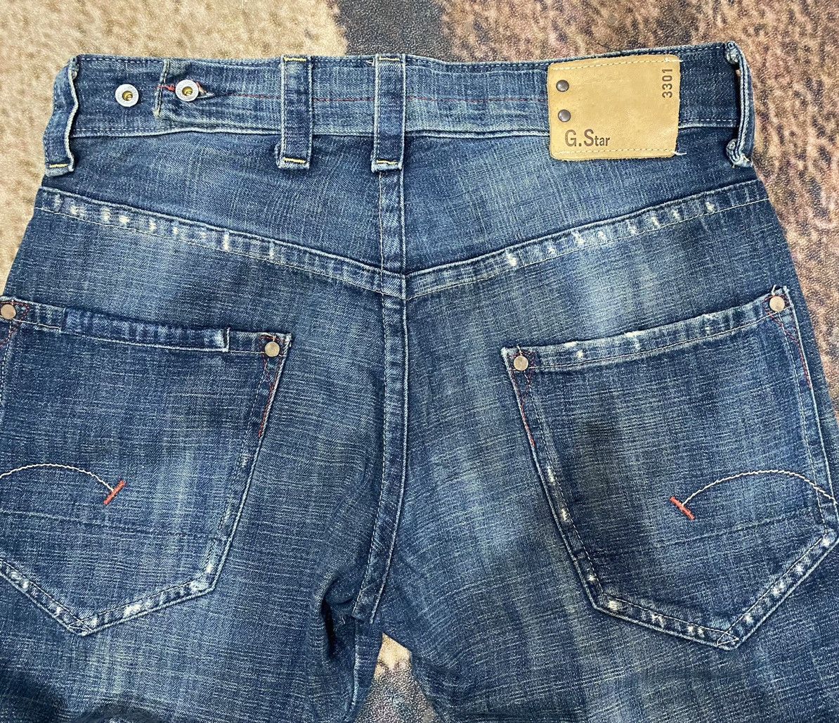 G-Star G.Star Raw Disressed Loose Jeans W34” Size US 34 / EU 50 - 15 Thumbnail