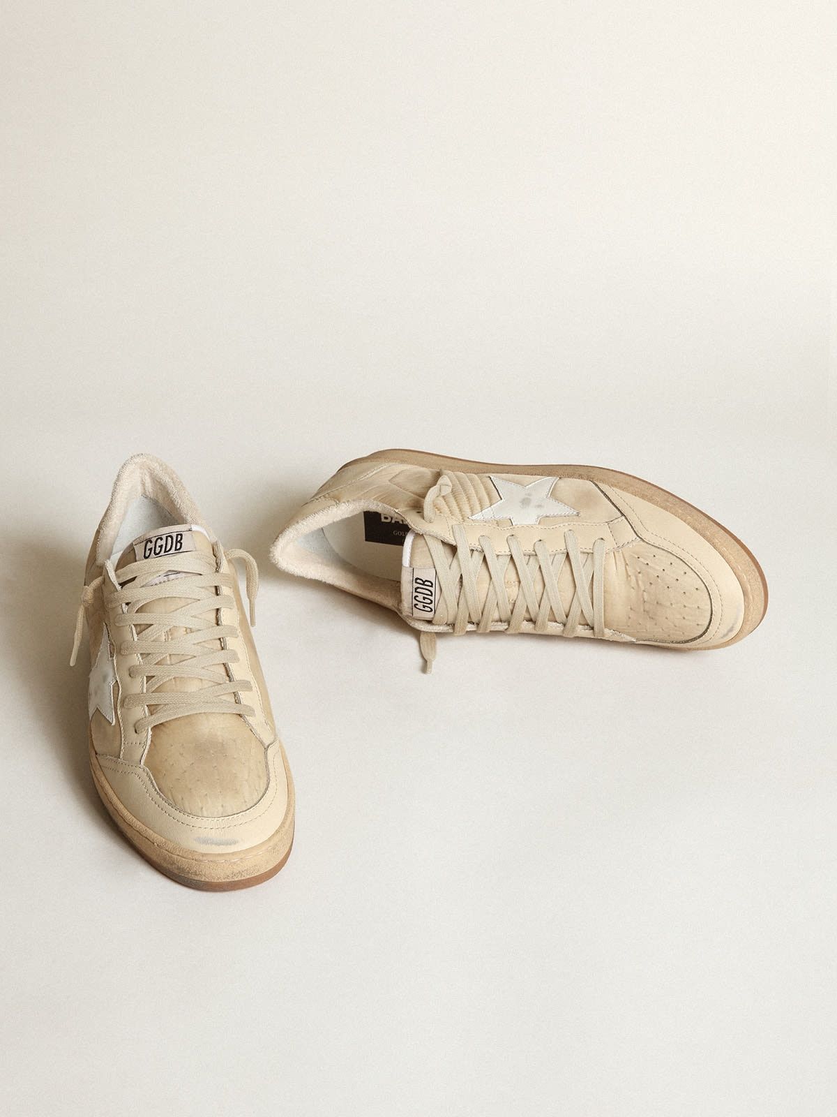 Golden Goose o1bcso1str1124 Sneakers in Milk White Size US 6 / IT 36 - 3 Thumbnail