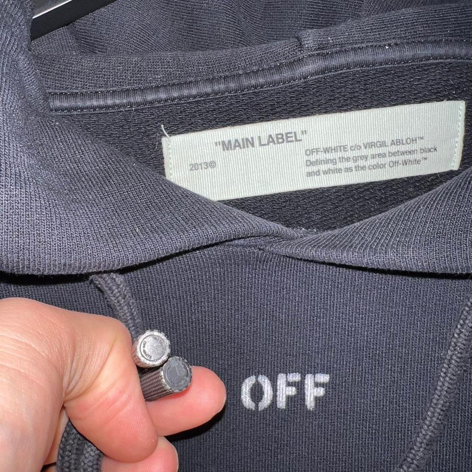 Off-White Off white seeing things hoodie 2013 Size US S / EU 44-46 / 1 - 3 Thumbnail