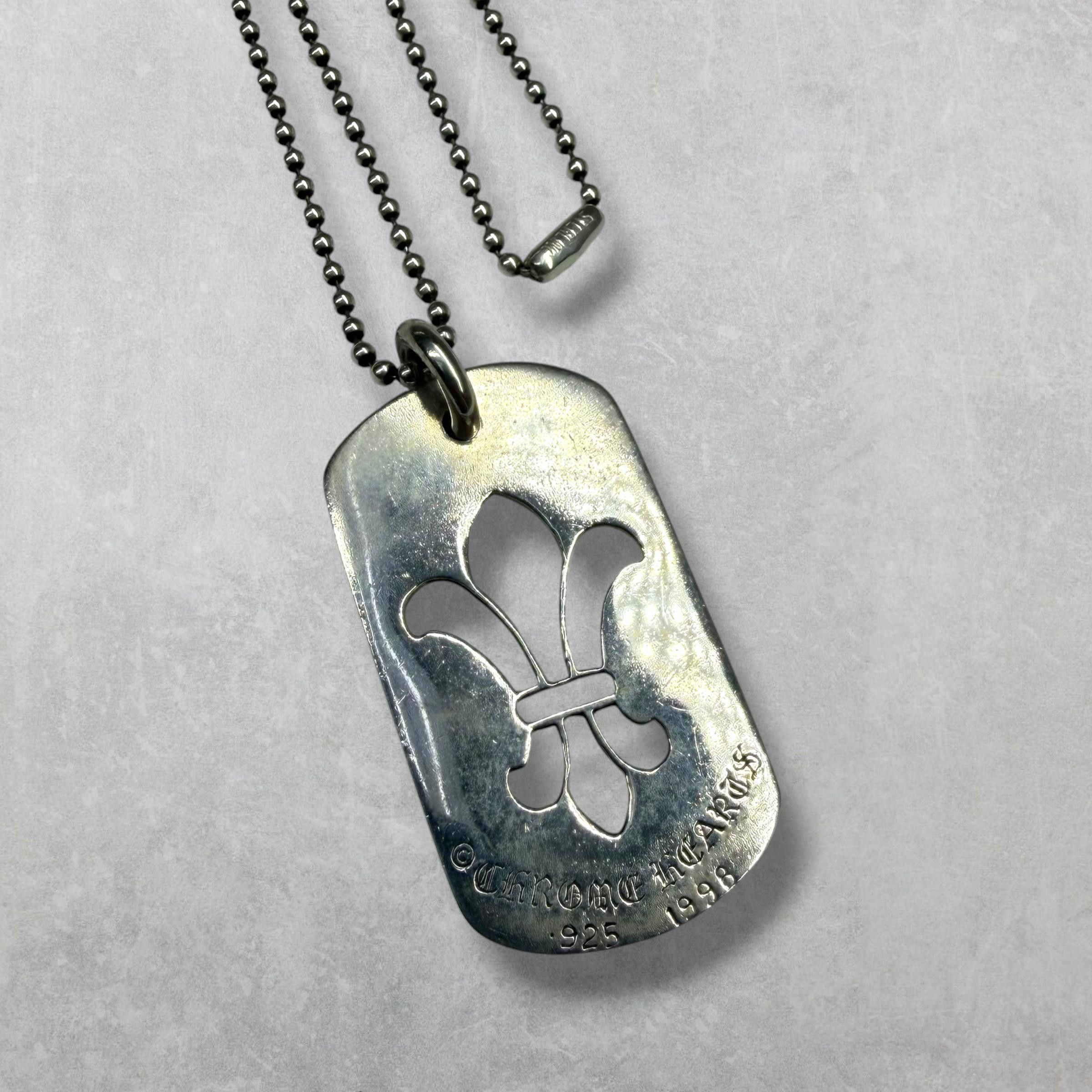 Chrome Hearts Chrome Hearts Fleur De Lis Pendant w/ Bale & Ball