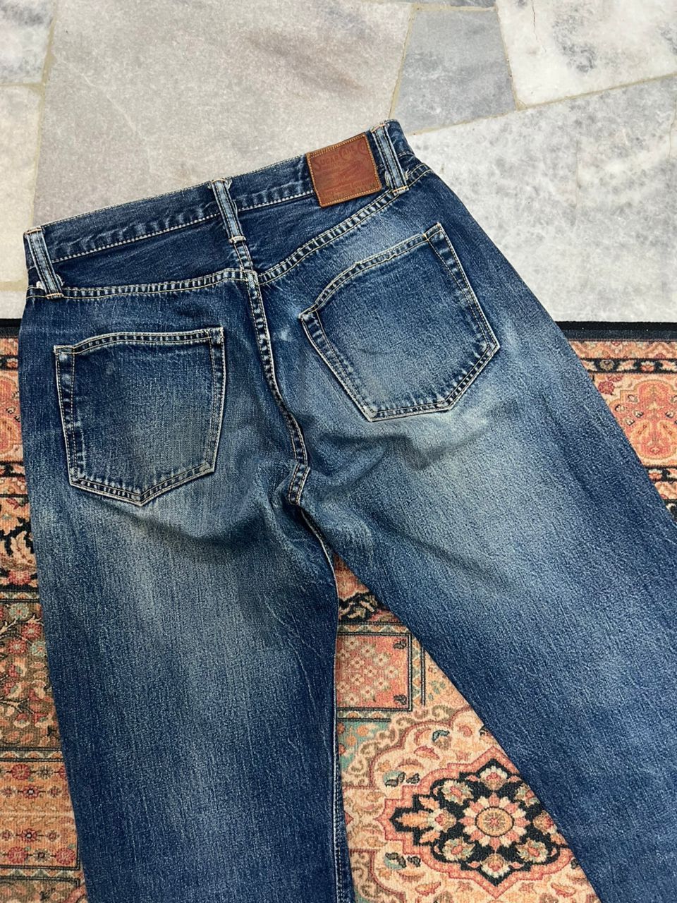Sugar Cane Vintage Sugar Cane Lot 1947 World War 2 jeans Size US 31 - 6 Thumbnail