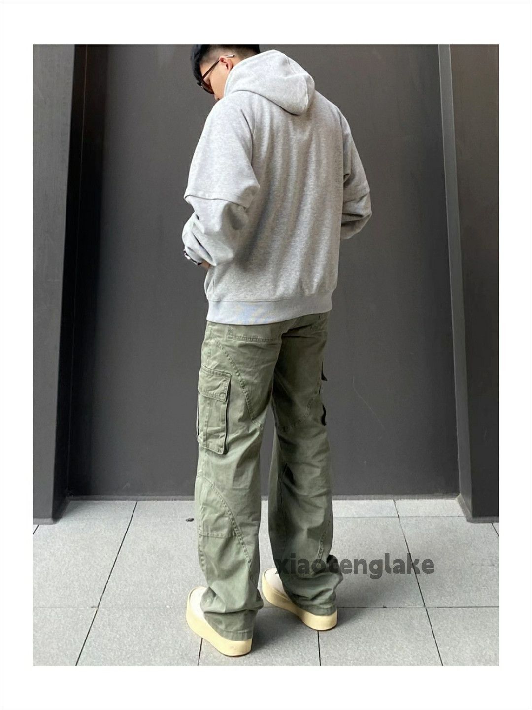 Designer × Japanese Brand × Vintage Washed faded utility punk grunge work cargo pants Size US 30 / EU 46 - 2 Thumbnail