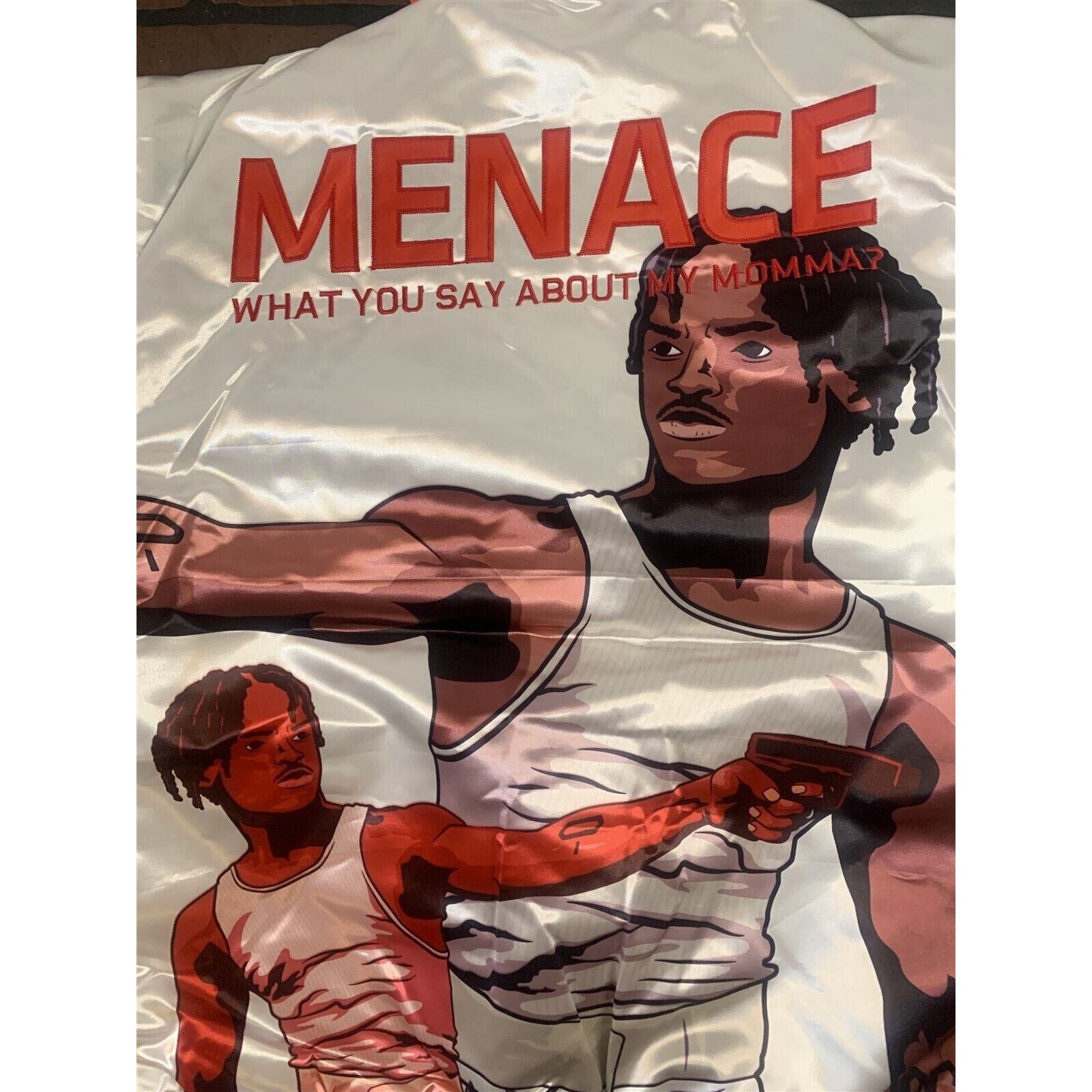 Other MENACE II SOCIETY Headgear Classics White Jacket~New~S- 2XL Size US L / EU 52-54 / 3 - 9 Thumbnail