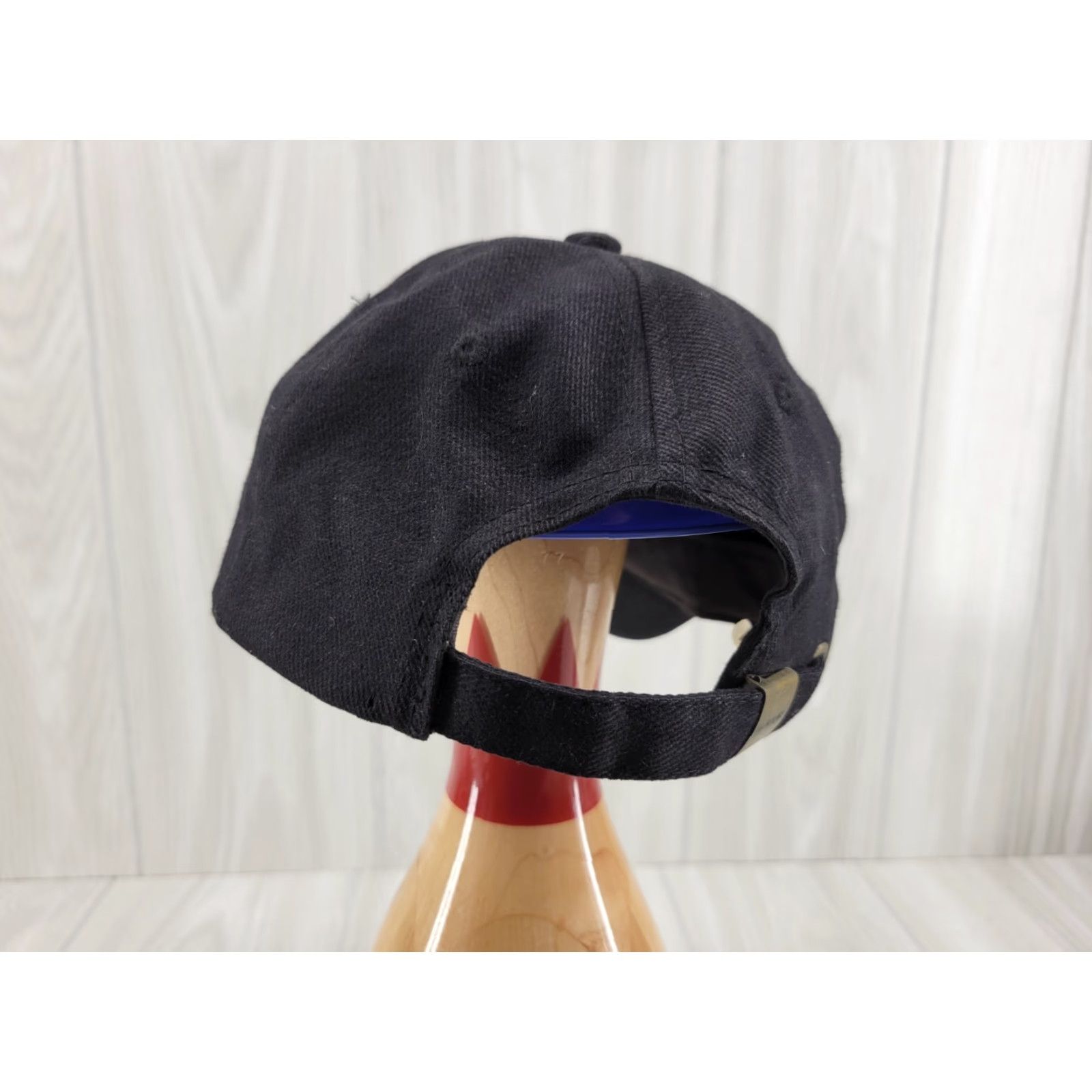 Vintage Pro Chem Embroidered Baseball Cap Hat Black Red Adjustable Snapback Men Hat Black Red Flag Checkered Cap Size ONE SIZE - 6 Thumbnail