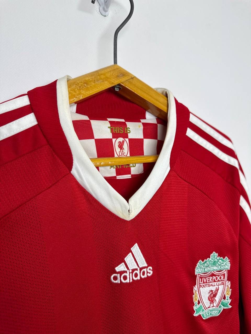 Adidas Vintage Y2k Adidas Liverpool 2008/2009 Football Soccer Size US L / EU 52-54 / 3 - 6 Thumbnail