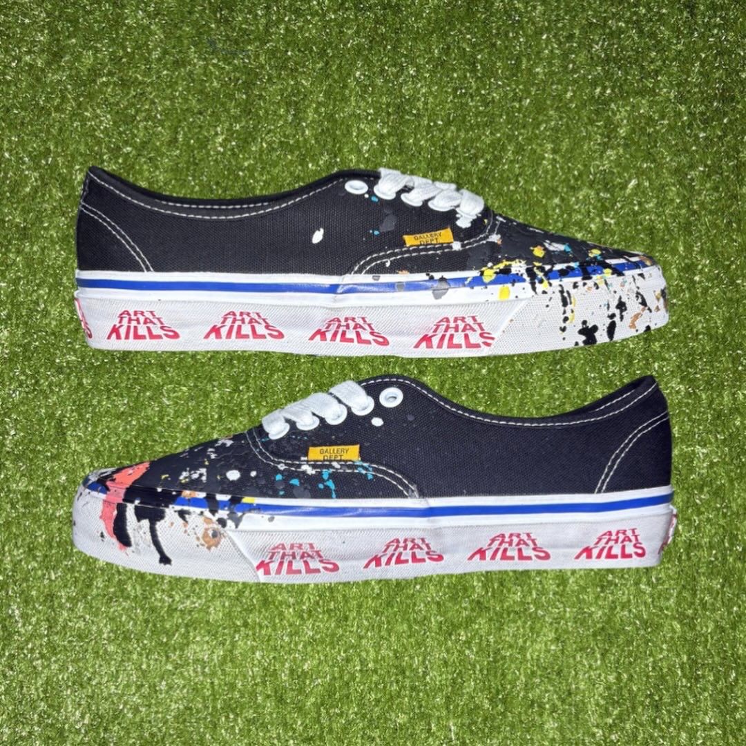 Vans Vans Gallery Dept Black Authentic Reissue 44 Size US 7.5 / EU 40-41 - 1 Thumbnail