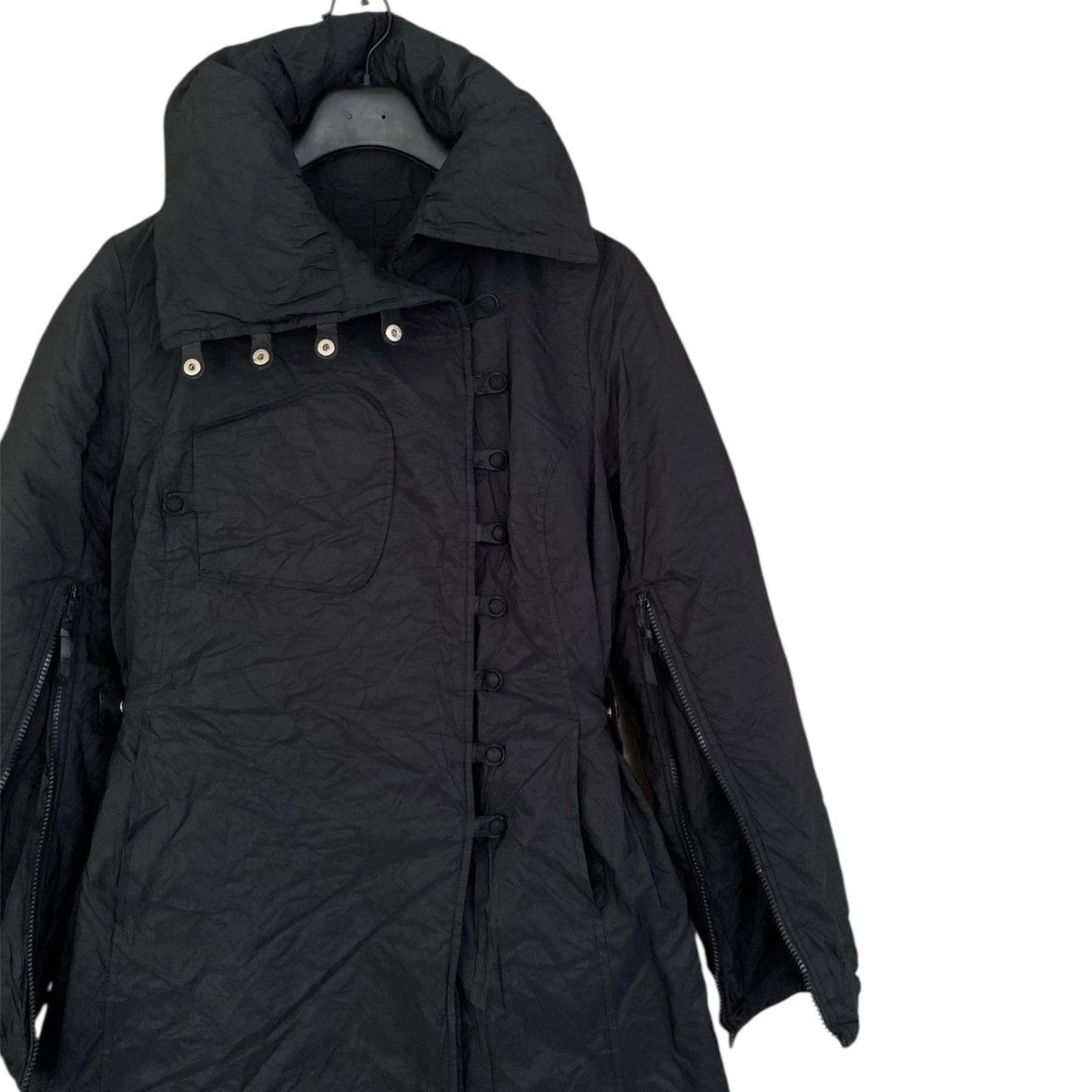 Ermanno Scervino × Hedi Slimane Ermanno Scervino Women Nylon Metal Coats Jacket Size M / US 6-8 / IT 42-44 - 5 Thumbnail