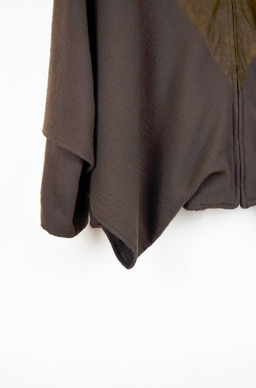 Jean Paul Gaultier Jean Paul Gaultier pour Gibo Asymmetric Poncho Cape – M Size M / US 6-8 / IT 42-44 - 2 Thumbnail