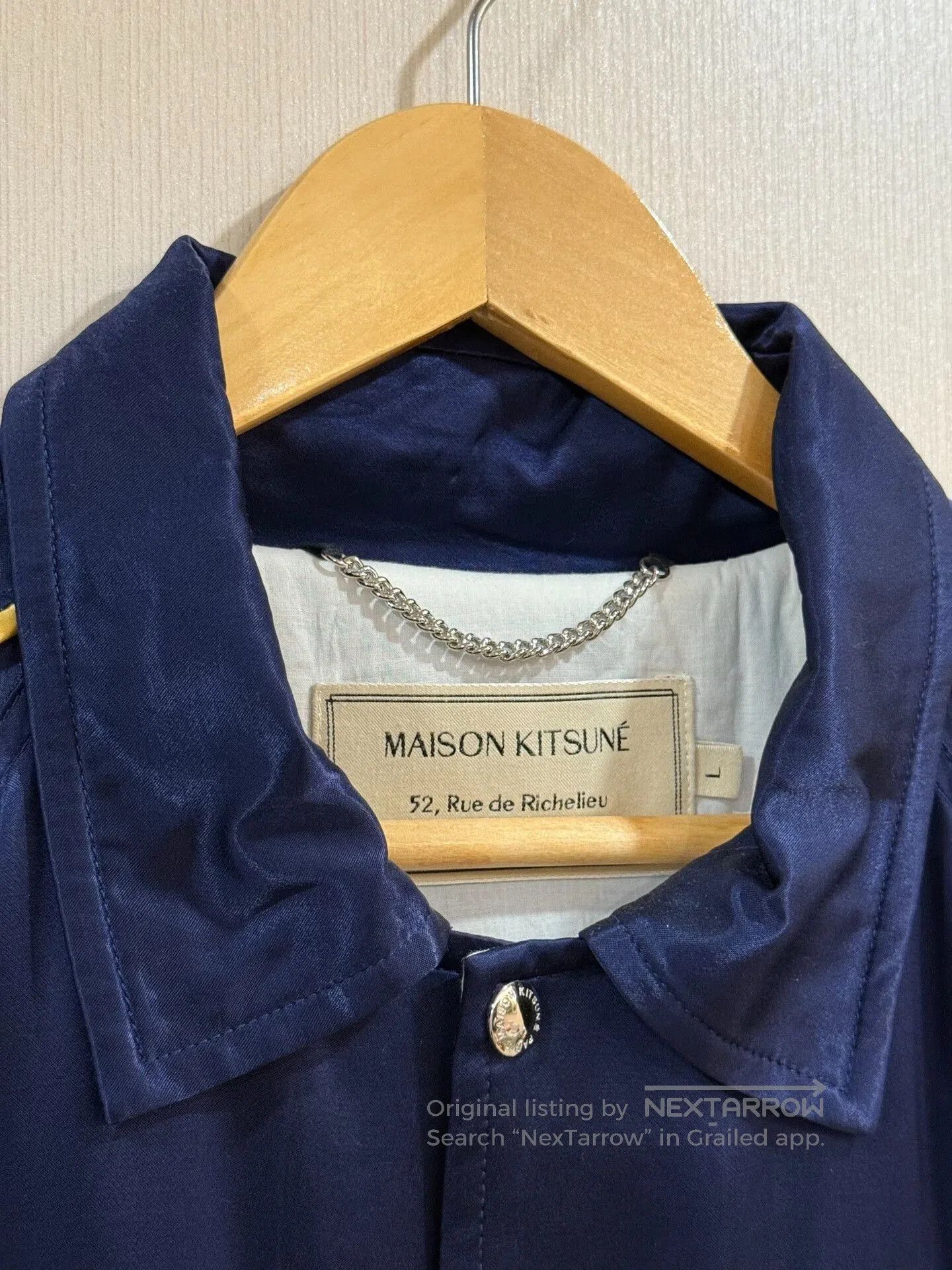 Maison Kitsune MAISON KITSUNE Lemon Map Baseball Jacket. Size US L / EU 52-54 / 3 - 4 Thumbnail