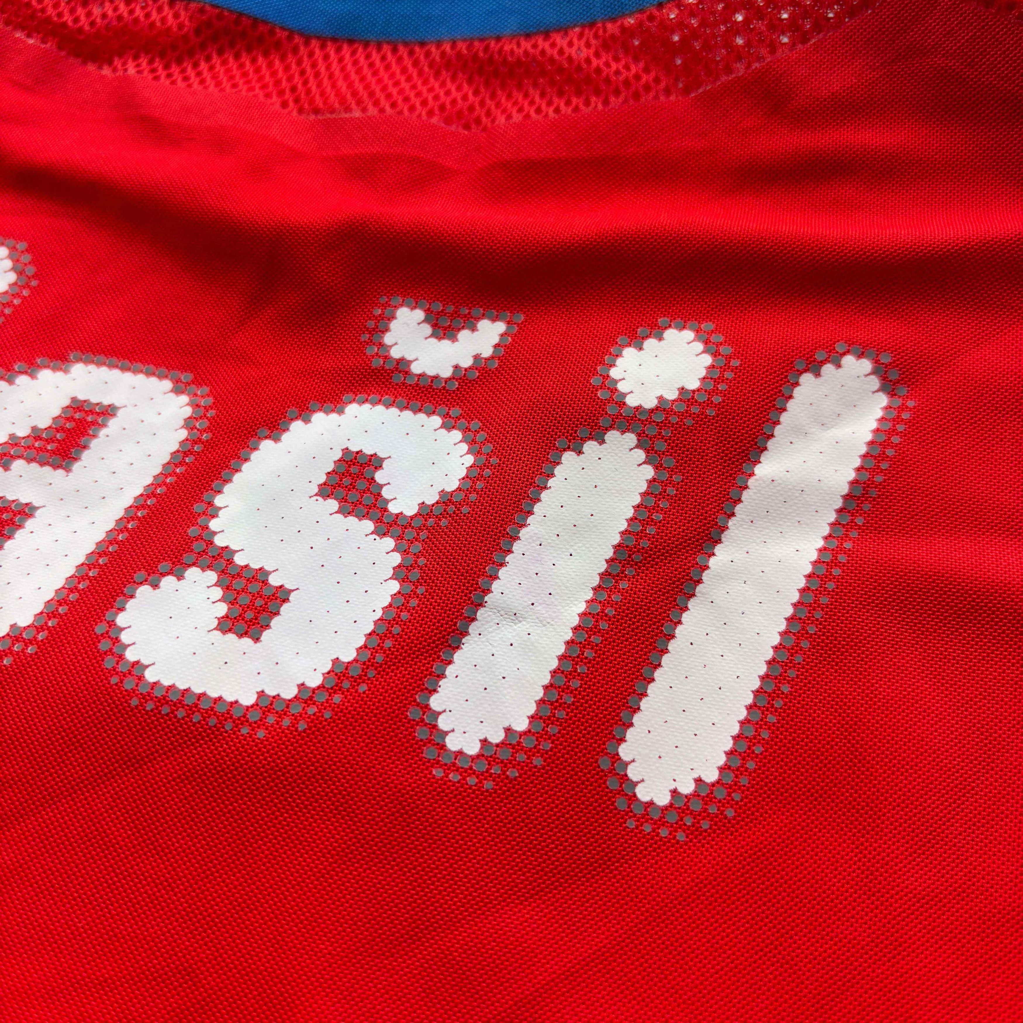 Puma MATCH WORN Czech Republic 2008 Plasil football jersey XL Size US XL / EU 56 / 4 - 13 Thumbnail