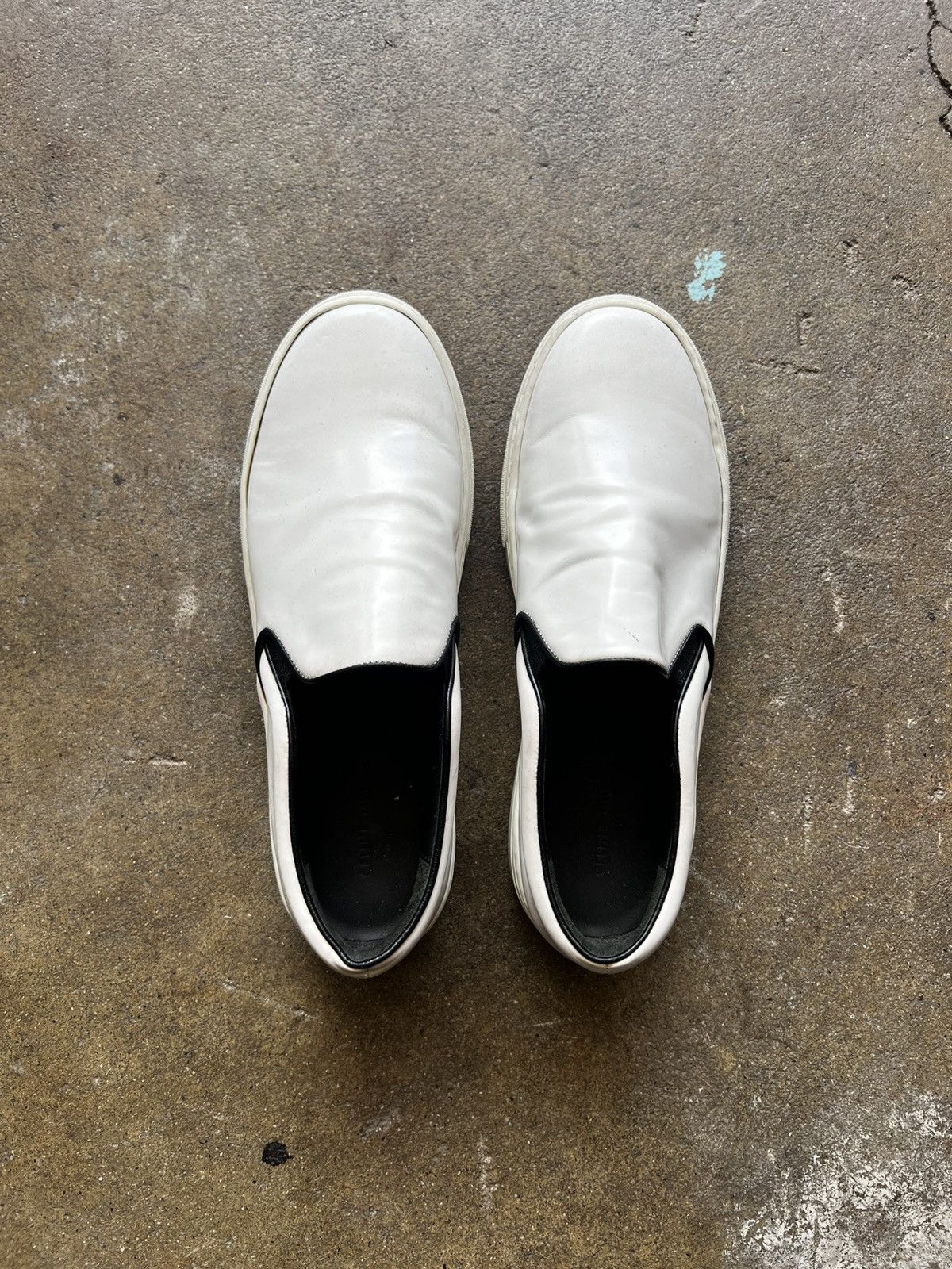 Celine Celine Leather Slip Ons Size US 7.5 / EU 40-41 - 2 Thumbnail