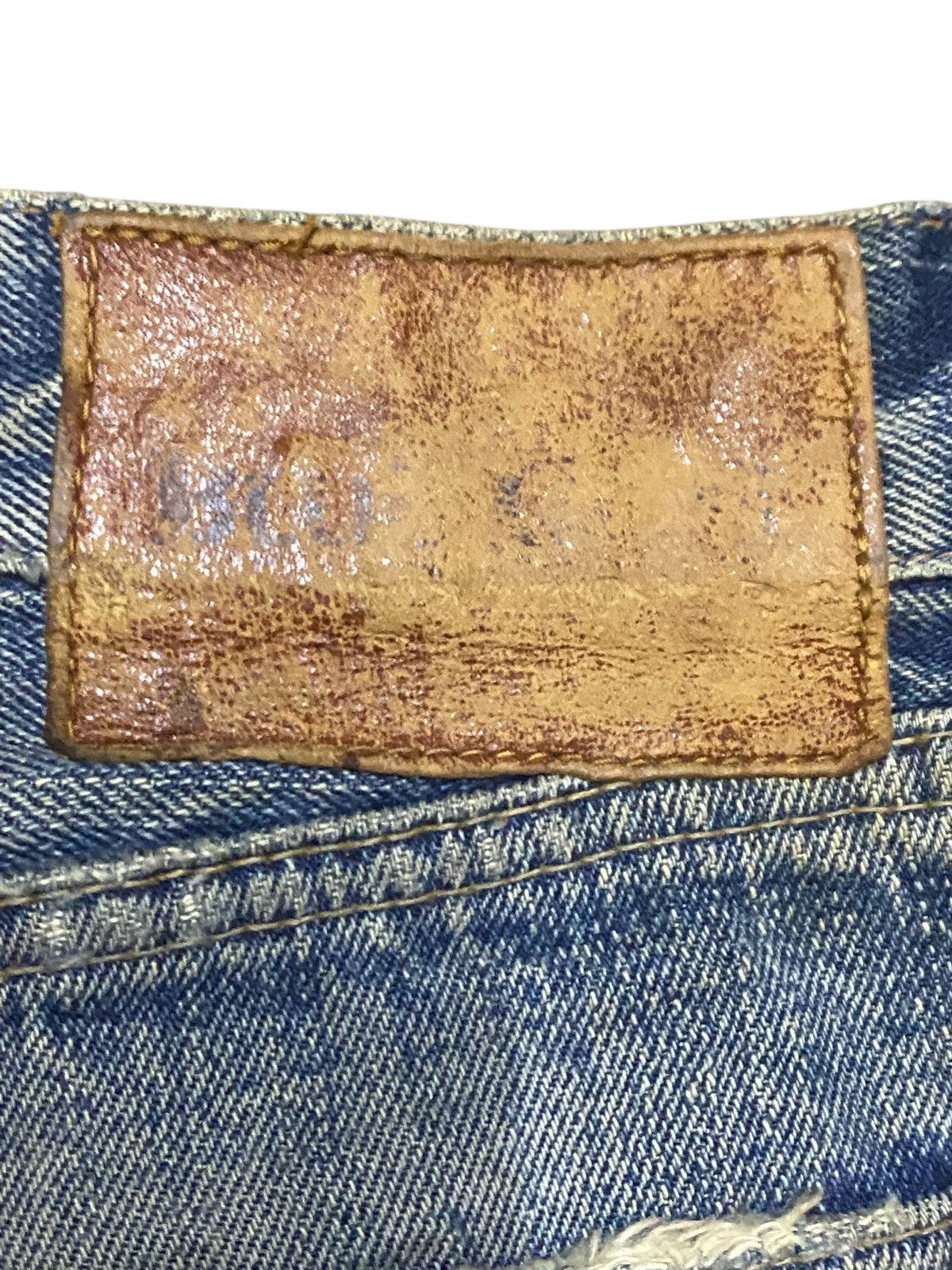 Junya Watanabe Vintage Blue Corn Japan Selvedge Heavy Faded Distressed Jean Size US 32 / EU 48 - 16 Thumbnail