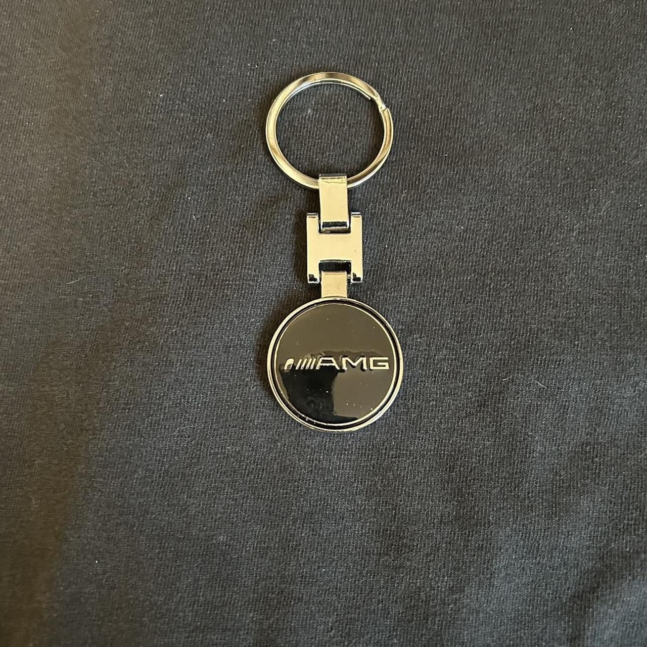 Japanese Brand Y2K 2000s style Mercedes Benz AMG Emblem Steel Key Chain Size ONE SIZE - 5 Thumbnail