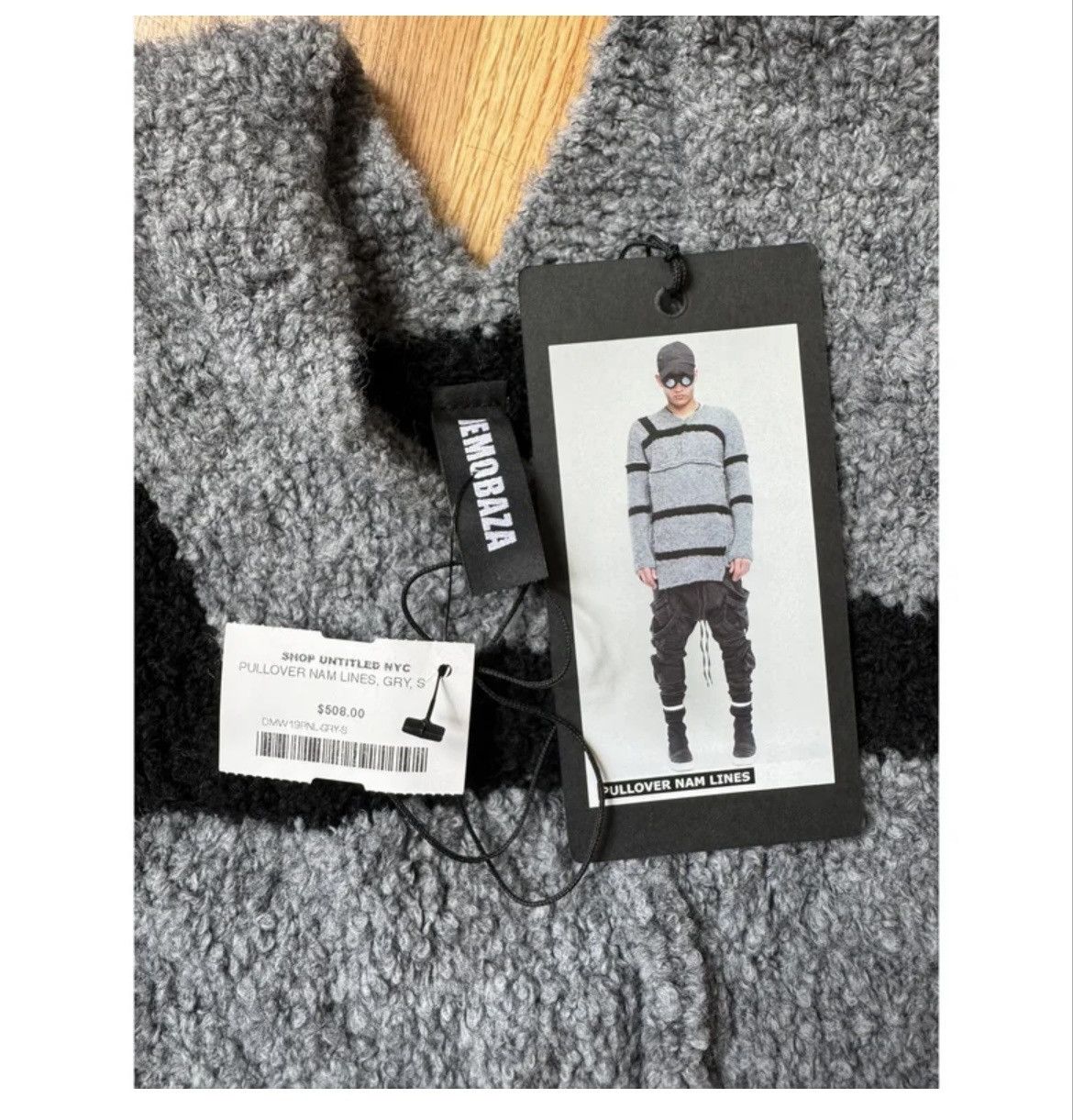 Demobaza Demobaza Pullover Nam Lines Size S / US 4 / IT 40 - 3 Thumbnail