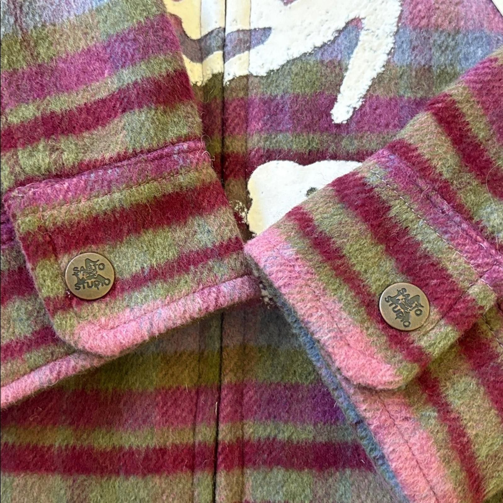Other Santo Studio Gut Feelings are Guardian Angels Plaid Jacket Size US M / EU 48-50 / 2 - 9 Thumbnail