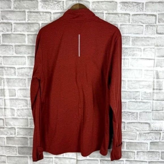 Nike NIKE Running Therma Sphere Element Burnt Orange Quarter Zip Pullover Mens XL Size US XL / EU 56 / 4 - 5 Thumbnail