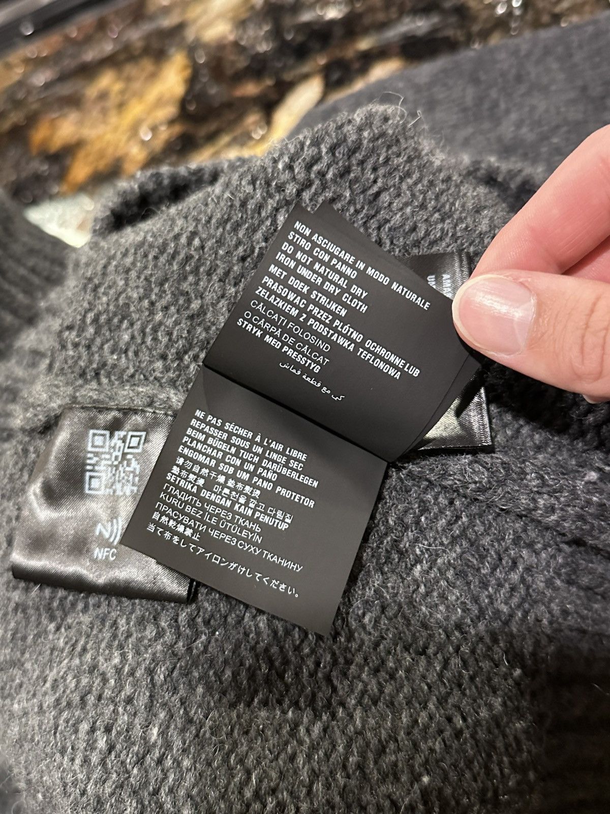 Prada Prada x Raf Simmons Chunky Grey Turtle Neck Knit Sweater Size US M / EU 48-50 / 2 - 18 Thumbnail