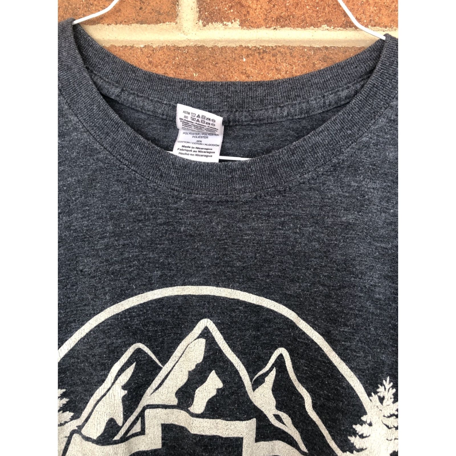 Gildan Chevy Trucks Logo T Shirt Mens XL Gray Short sleeve Chevrolet Logo Tee Size US XL / EU 56 / 4 - 3 Thumbnail