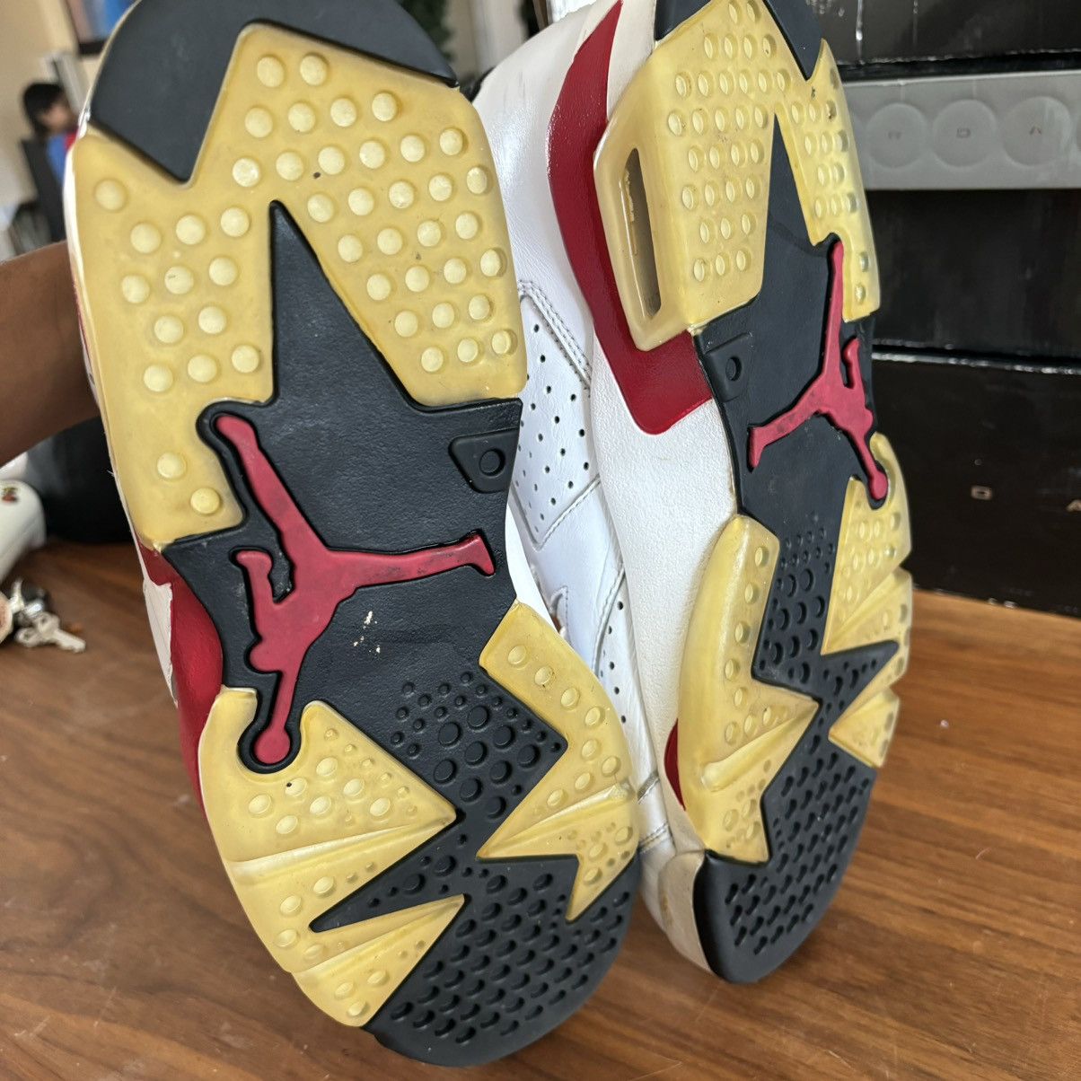 Nike 2010 Nike Air Jordan 6 Varsity Red Size US 11 / EU 44 - 5 Thumbnail