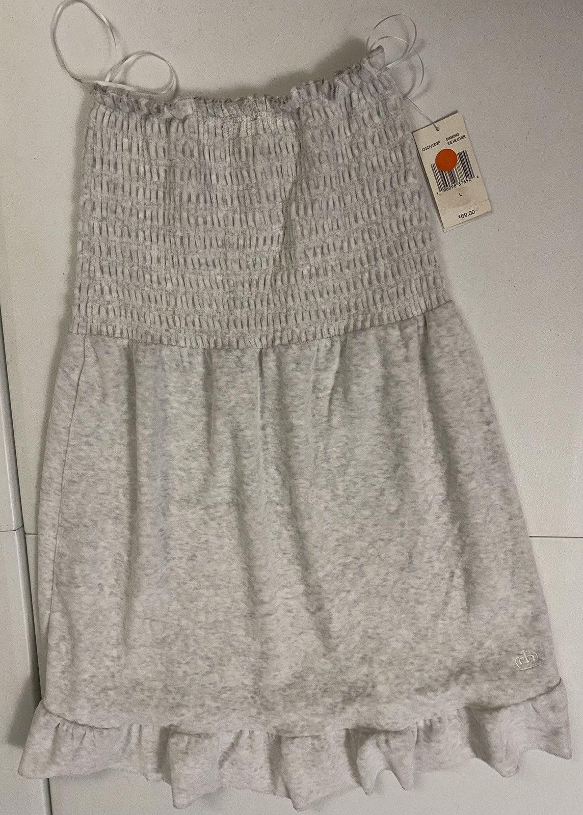 Juicy Couture Juicy By Juicy Couture Velour Strapless Sun Dress Size L NWT Size L / US 10 / IT 46 - 15 Thumbnail