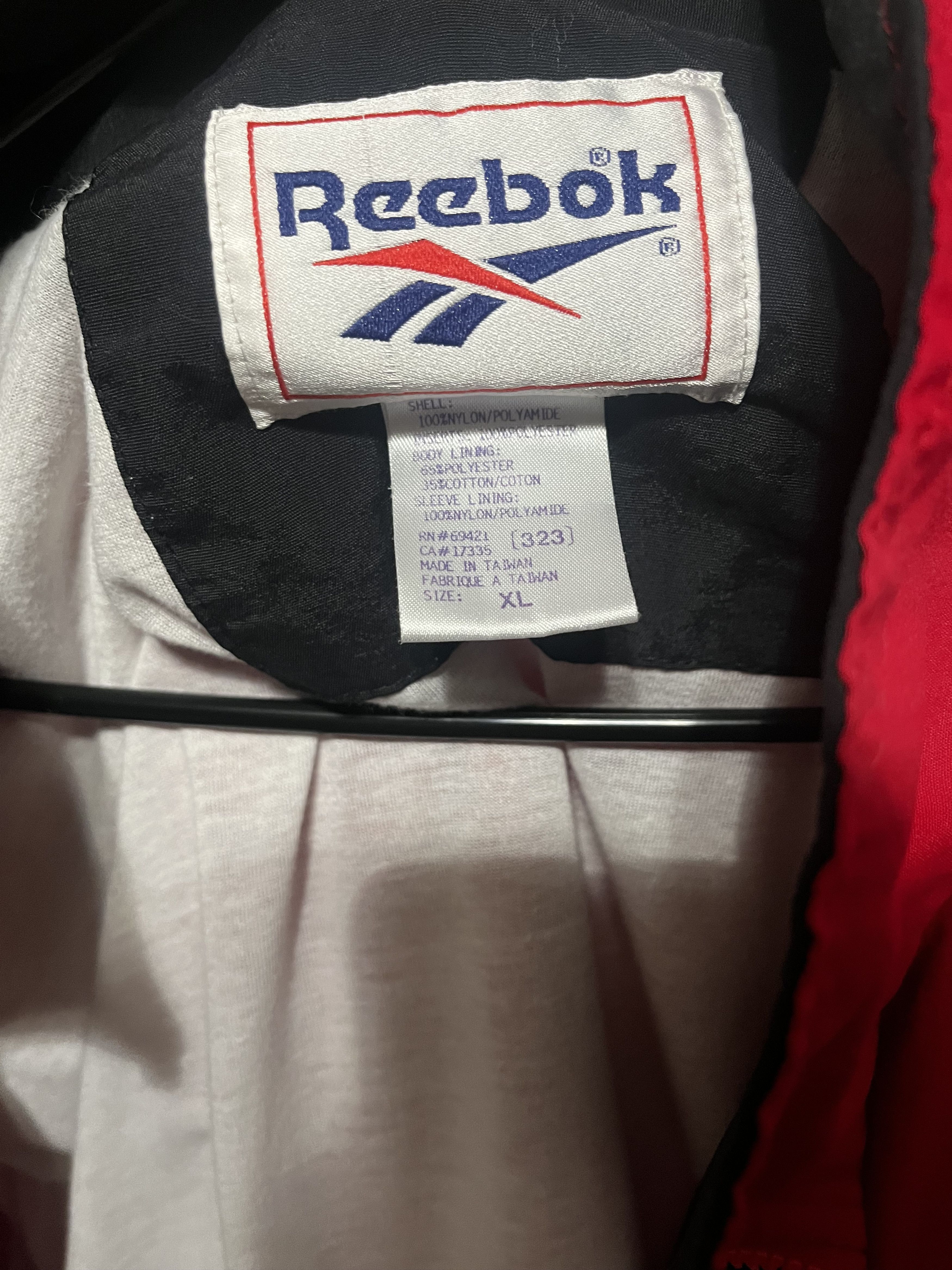 Vintage Reebok X Wisconsin Coat (90s -2000s) Size US XL / EU 56 / 4 - 5 Thumbnail
