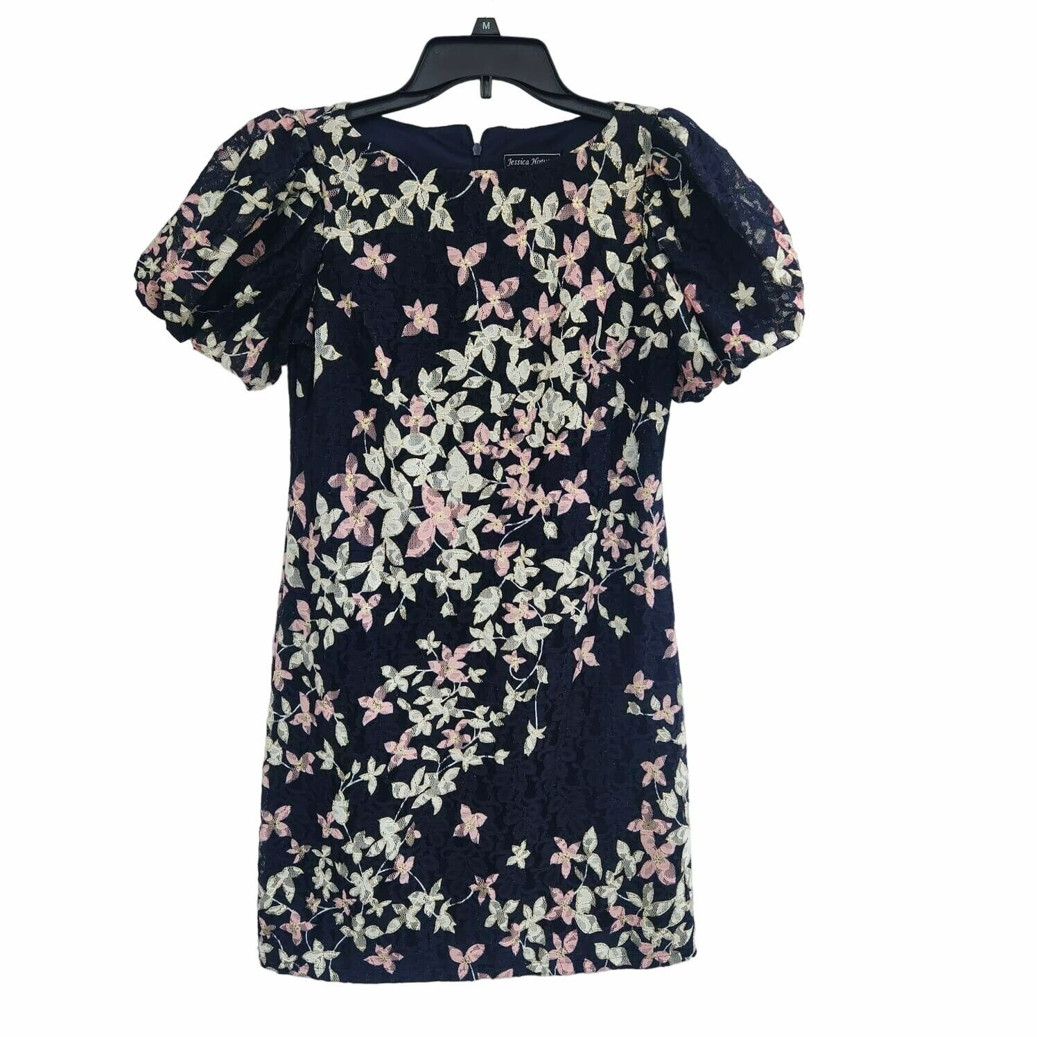 Other ⭐Jessica Howard Size 6P Women's Short Puffed Sleeve Boat Nec Size M / US 6-8 / IT 42-44 - 2 Thumbnail