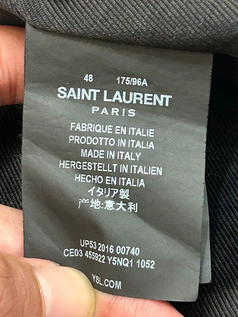 Yves Saint Laurent Saint Laurent 16aw Candy Rainbow Shark L01 Motorcycle Leath Size US M / EU 48-50 / 2 - 5 Thumbnail