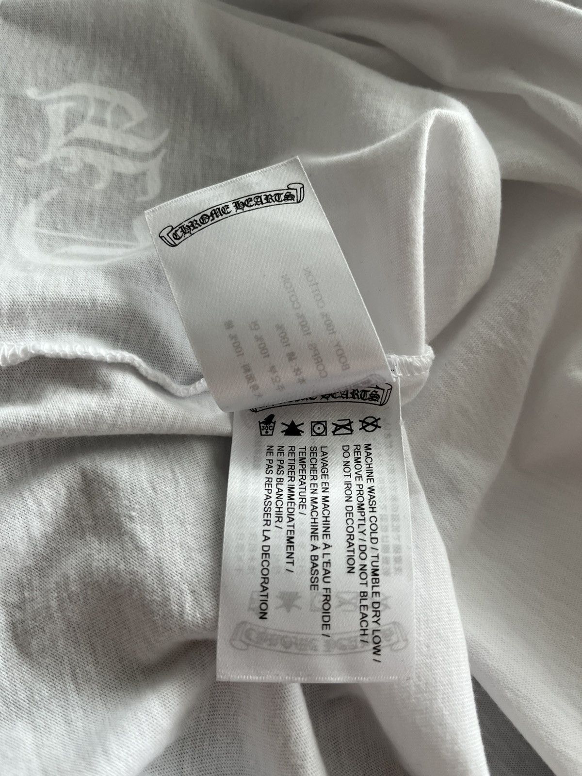 Chrome Hearts Brand New Chrome Hearts Logo Shirt Crewneck Limited Edition Size US L / EU 52-54 / 3 - 7 Thumbnail
