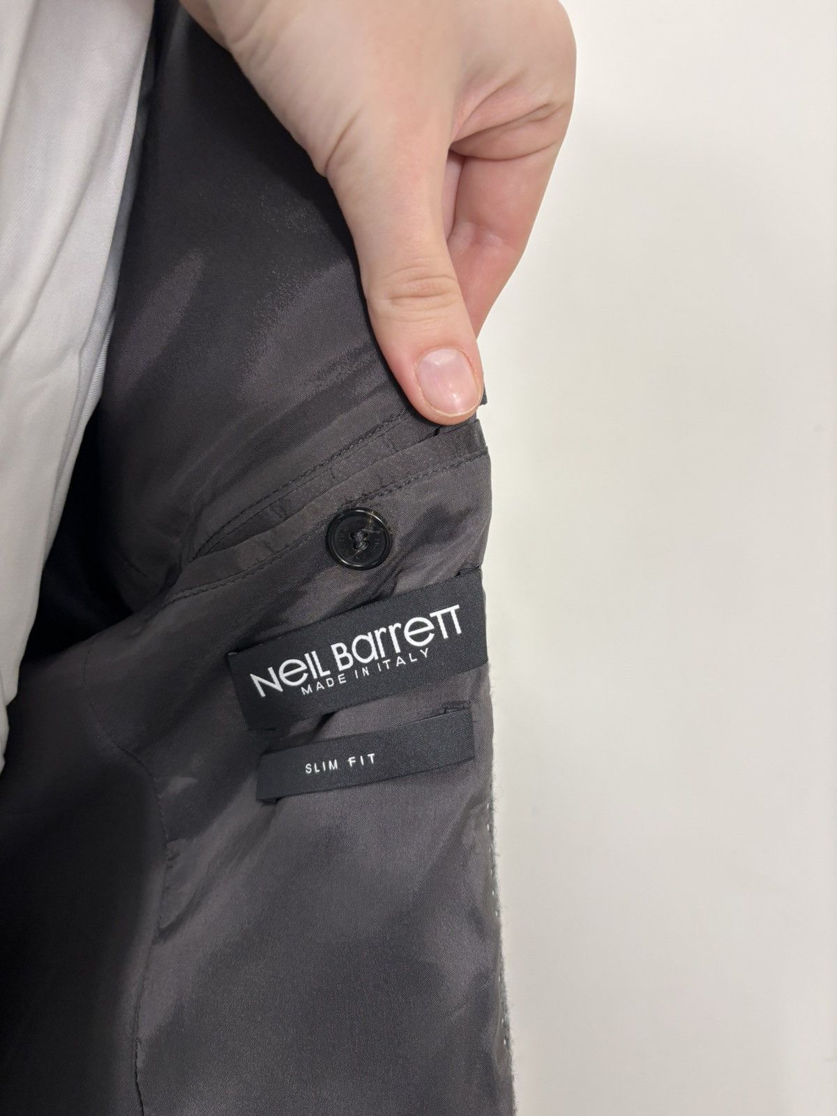 Neil Barrett Neil Barrett NWT Men’s 2-Buttons Wool Blend Blazer Jacket Size US S / EU 44-46 / 1 - 14 Thumbnail