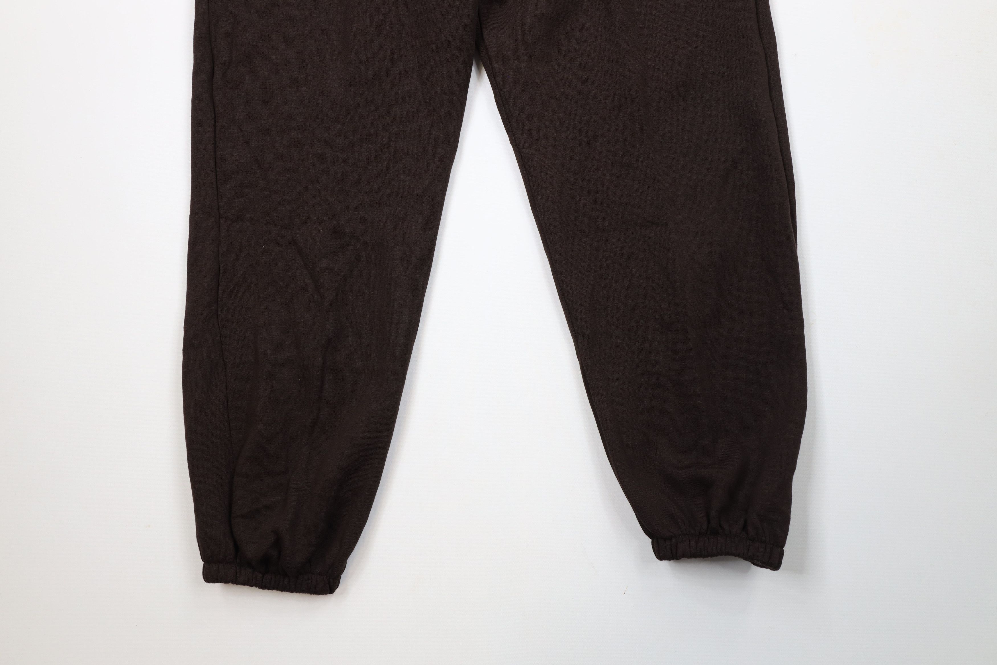 Vintage Vintage 90s Streetwear Baggy Sweatpants Joggers Dark Brown Size US 38 / EU 54 - 4 Thumbnail