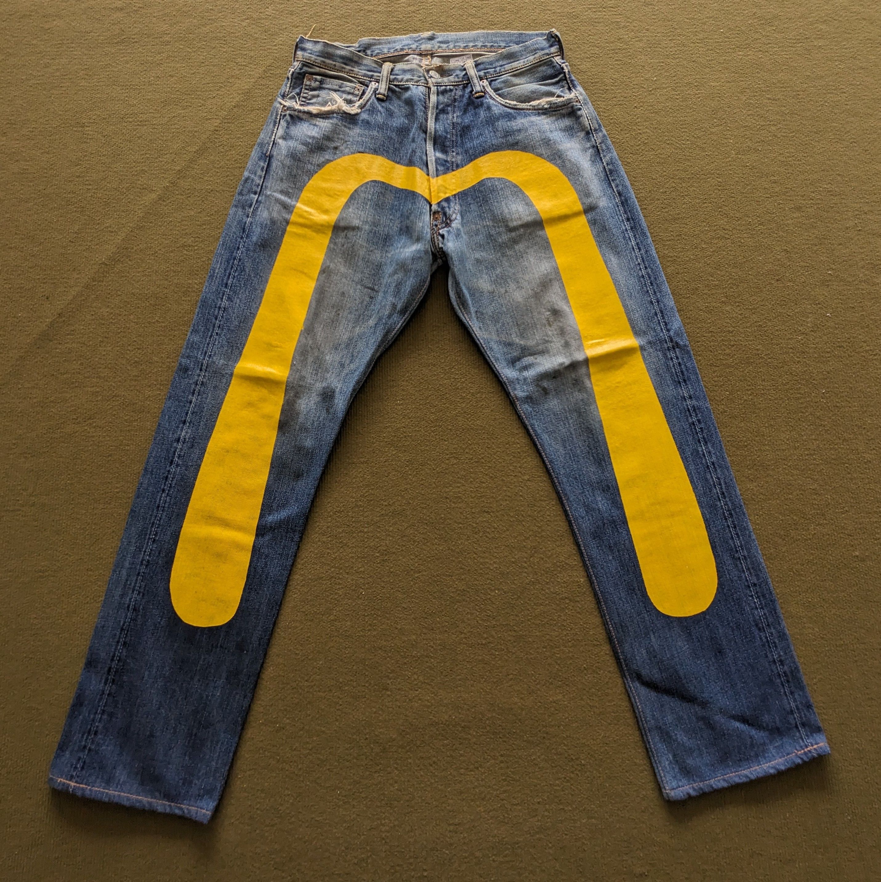 Evisu Vintage EVISU Japanese Brand Denim Jeans Size US 30 / EU 46 - 1 Thumbnail