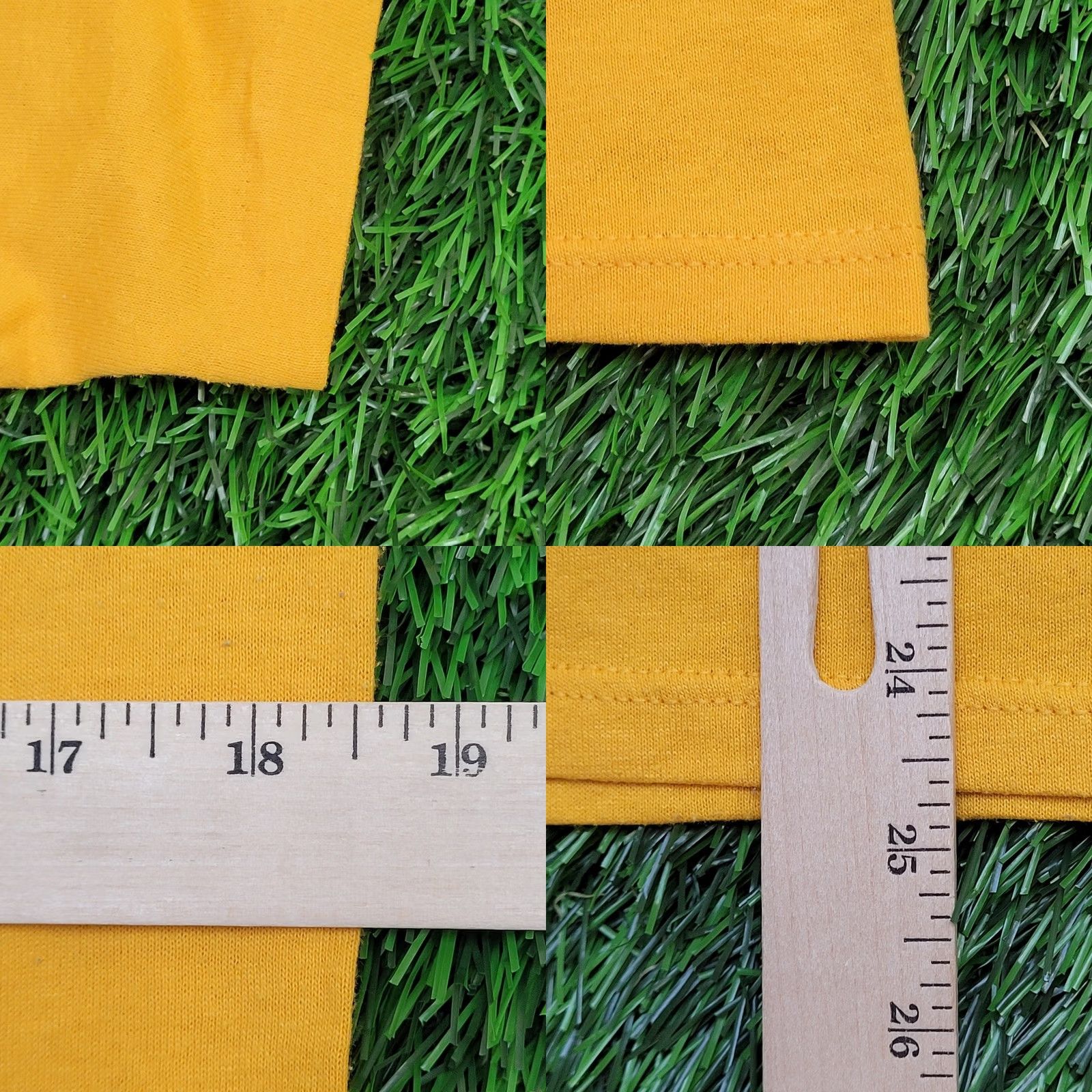 Vintage VINTAGE Teachers Day Shirt Womens S/M Yellow 1990S Crew Neck Graphic Tee Casual Short Sleeve Size M / US 6-8 / IT 42-44 - 9 Thumbnail