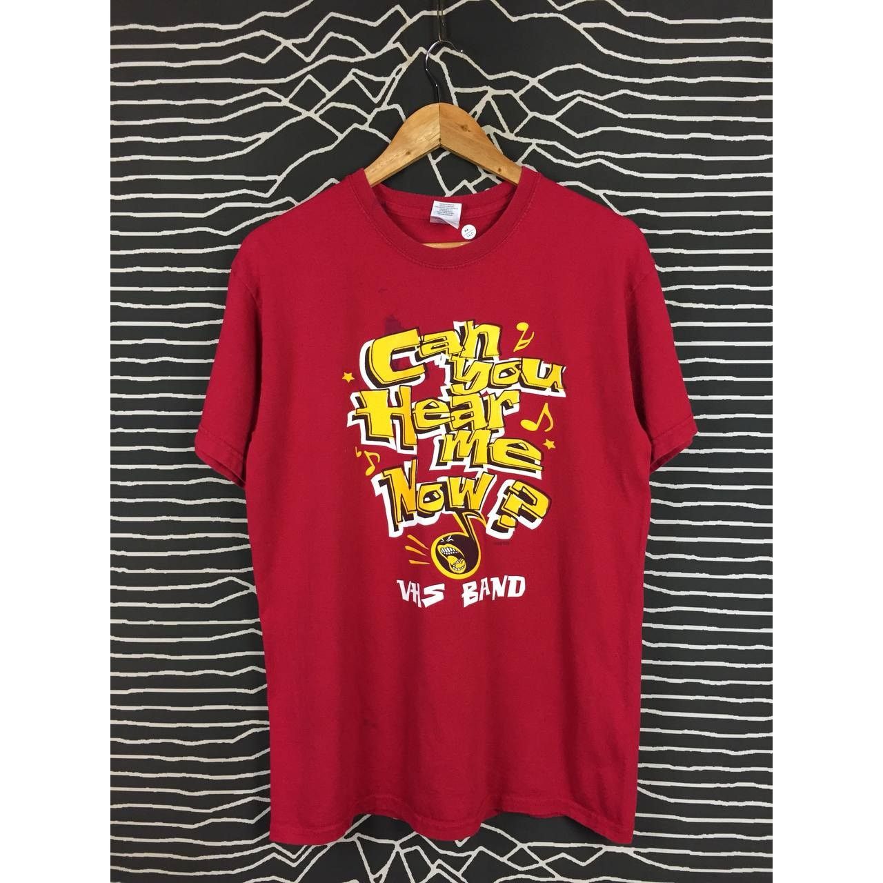 Gildan VHS Band Musical Explosion Can You Hear Me Now Tee Size US M / EU 48-50 / 2 - 1 Thumbnail