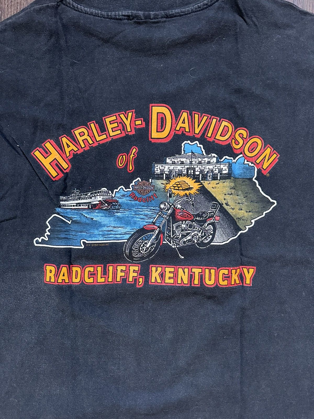 Harley Davidson Vintage Harley Davidson Radcliff Kentucky Size US XL / EU 56 / 4 - 5 Thumbnail
