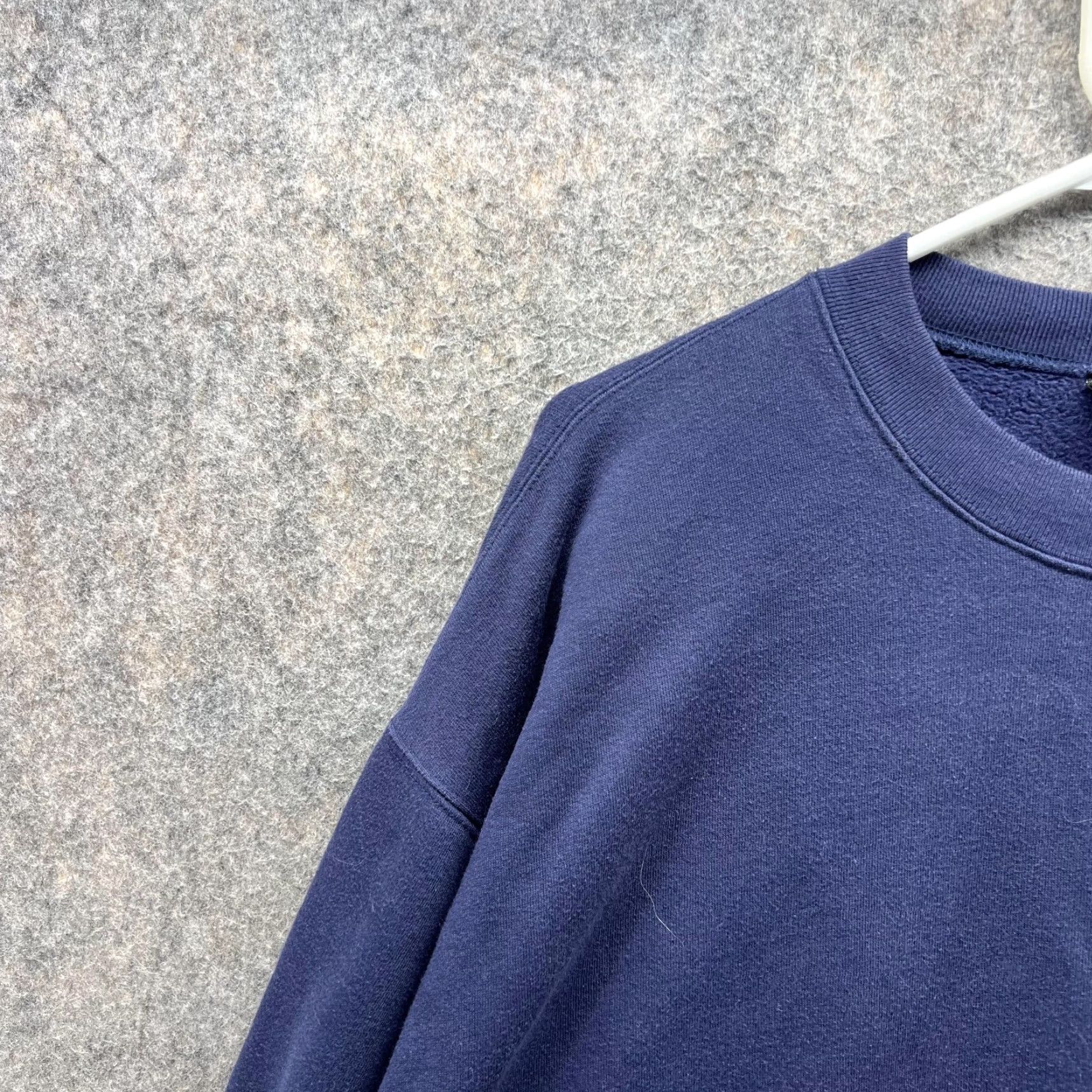 Timberland VINTAGE Timberland Sweater Men Medium Adult Blue Navy Crewneck Pullover Sweatshirt Knit Fleece Logo - Mens Size US M / EU 48-50 / 2 - 3 Thumbnail