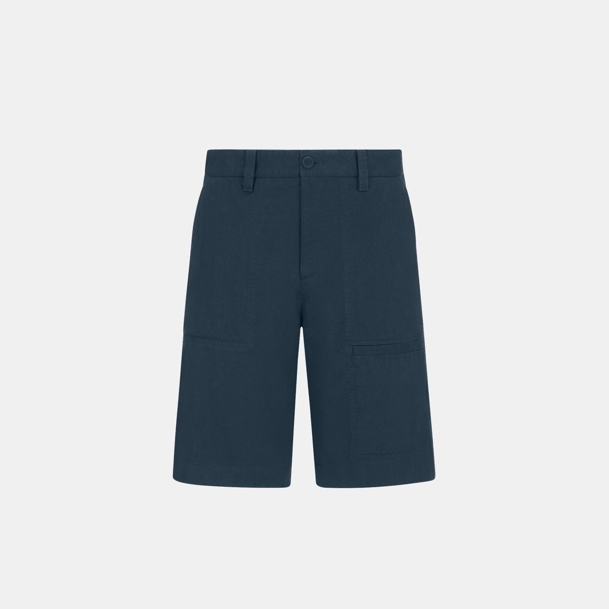 Dior o1bcso1str0125 Workwear Bermuda Shorts in Navy Blue Size US 30 / EU 46 - 1 Thumbnail