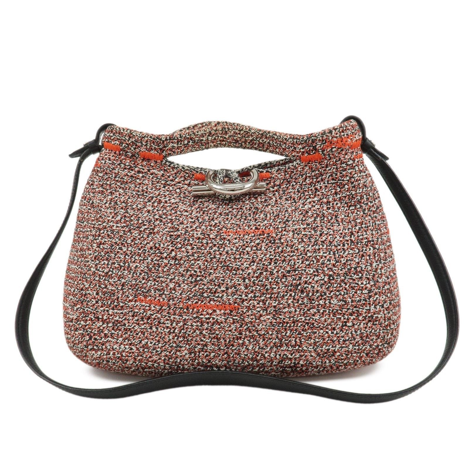 Balenciaga Balenciaga Zigzagger Canvas & Leather Shoulder Bag Size ONE SIZE - 1 Thumbnail