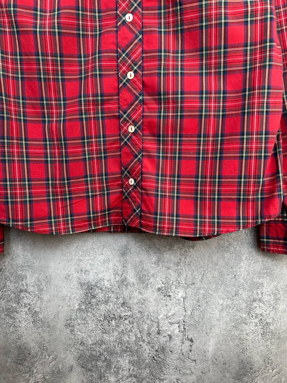 Fred Perry Fred Perry Reissues Red Tartan Check Button-Down Shirt Size M / US 6-8 / IT 42-44 - 7 Thumbnail