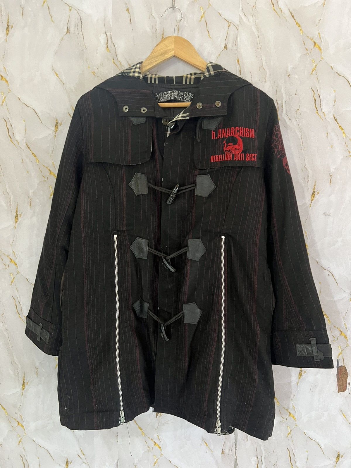 Japanese Brand THE ANARCHISM PUNK JACKET Size US M / EU 48-50 / 2 - 1 Thumbnail