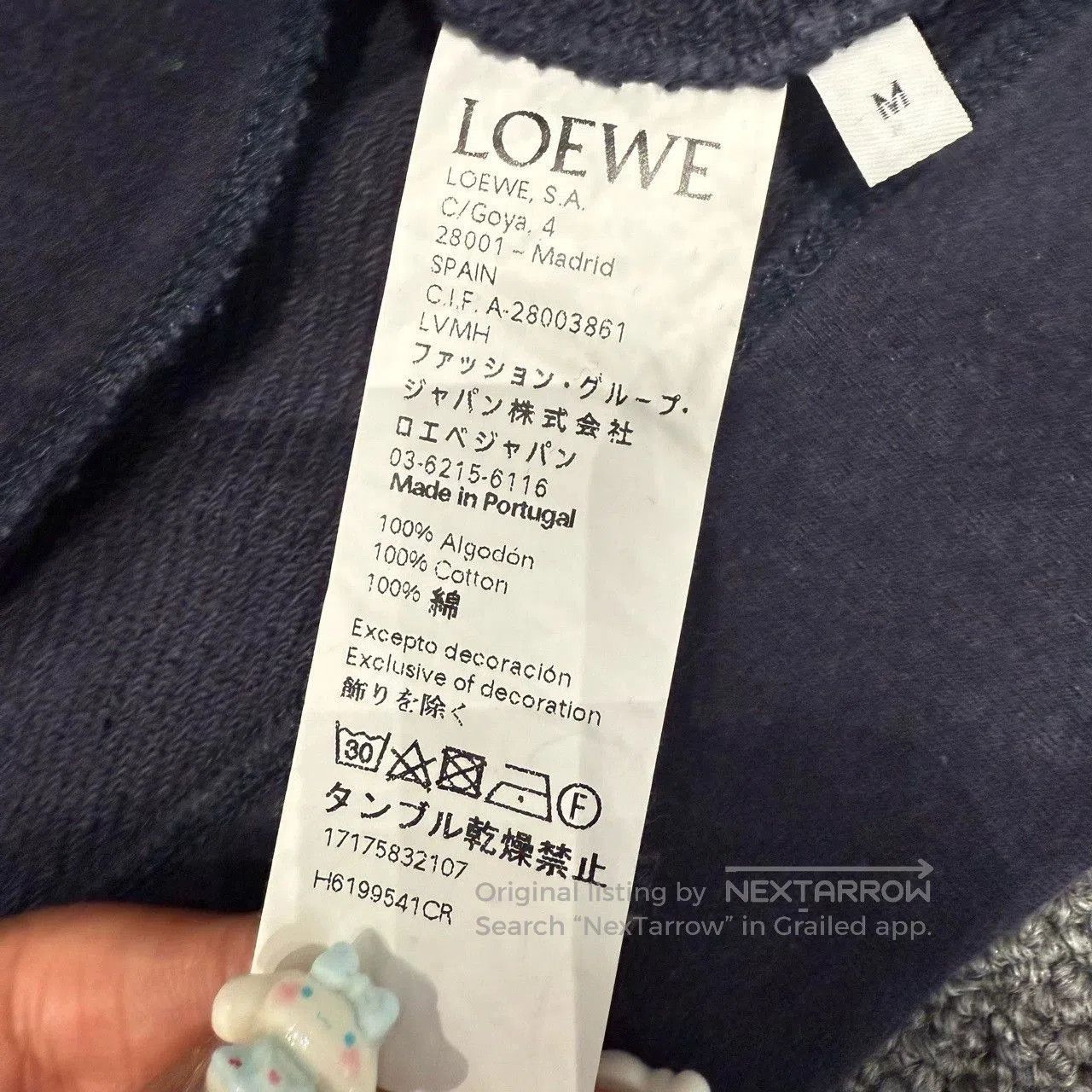 Loewe LOEWE Multicolor Embroidered Sweatshirt. Size US M / EU 48-50 / 2 - 6 Thumbnail