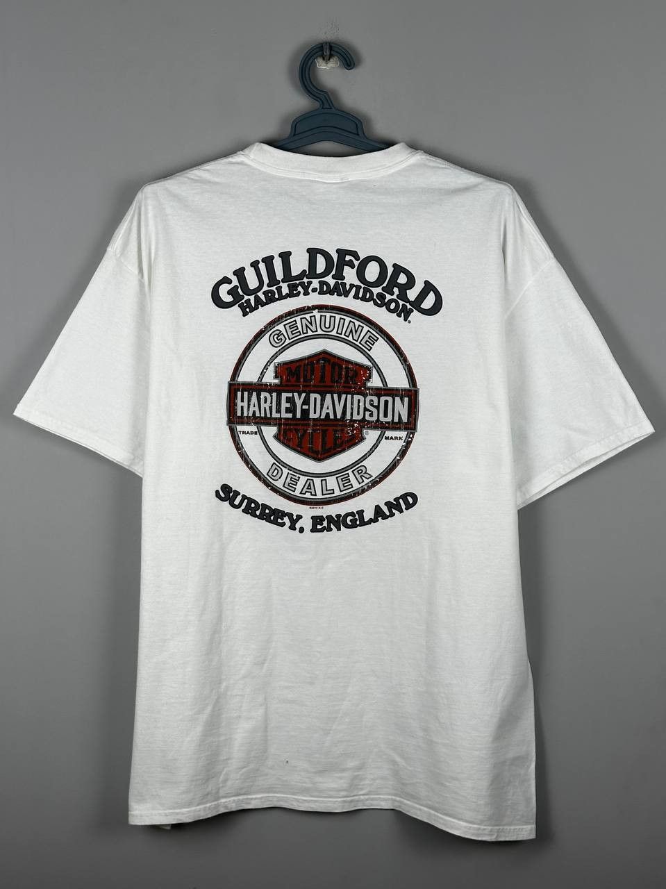 Harley Davidson Vintage Harley Davidson T Shirt White Biker USA Size US XXL / EU 58 / 5 - 7 Thumbnail
