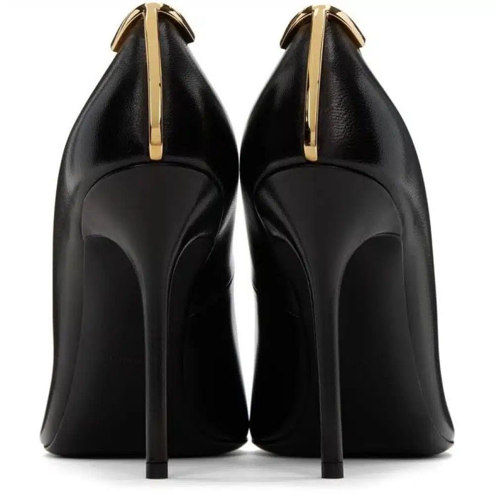 Tom Ford o1loc1c0125 W3128 High Heel T-Pumps in Chocolate Brown Size US 11 / IT 41 - 3 Thumbnail