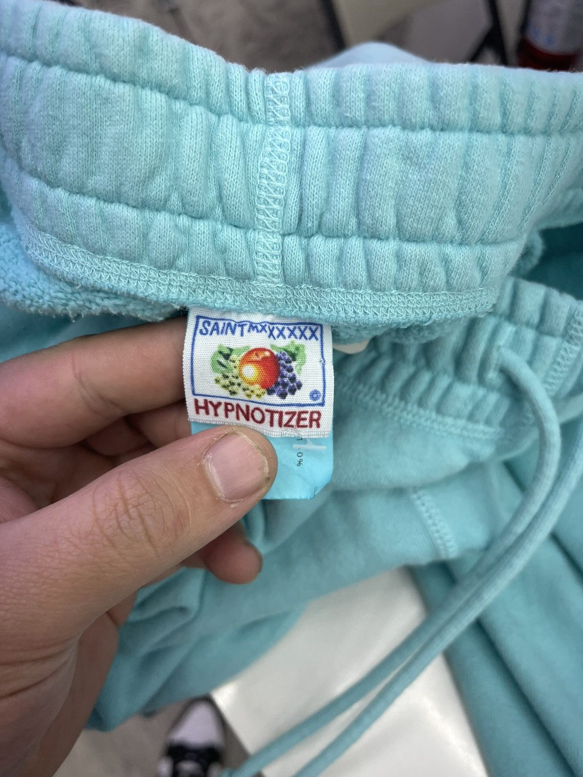 Saint Michael Saint Michael ( Tiffany blue) Sweatpants Size US 34 / EU 50 - 3 Thumbnail