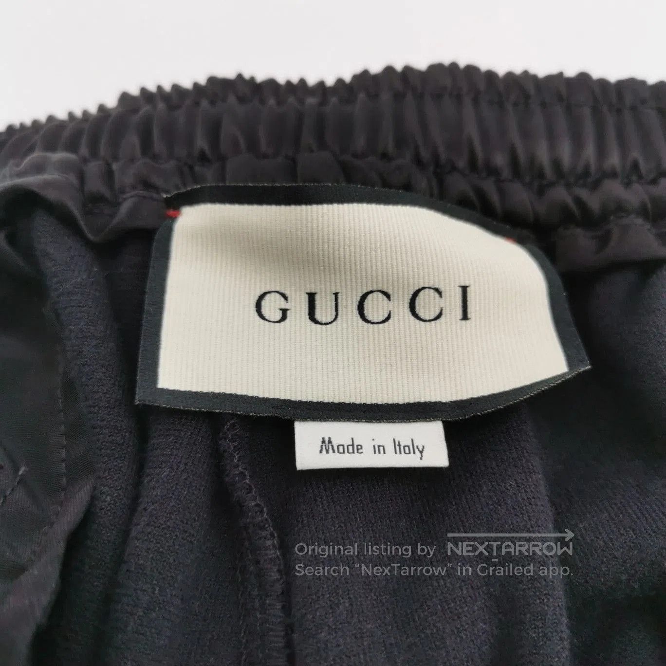 Gucci Gucci Black Drawstring Wide-Leg Pants M. Size US 28 / EU 44 - 4 Thumbnail