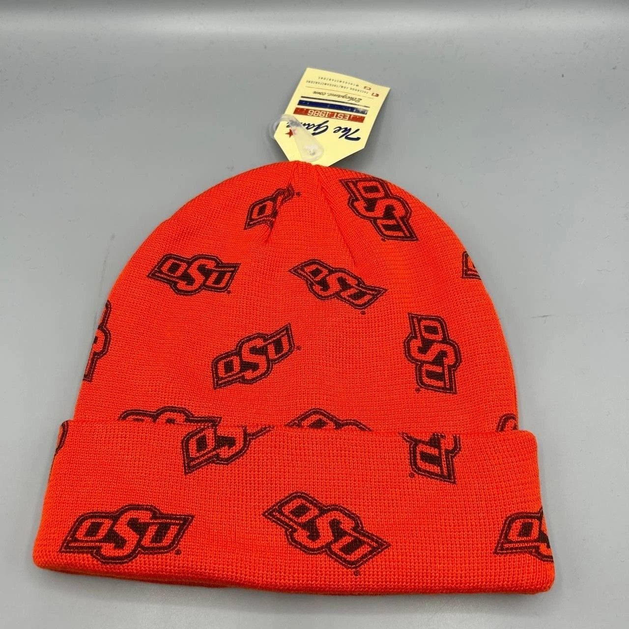 The Game Oklahoma State Cowboys Hat Men Red The Game Cuffed Beanie Size ONE SIZE - 1 Thumbnail