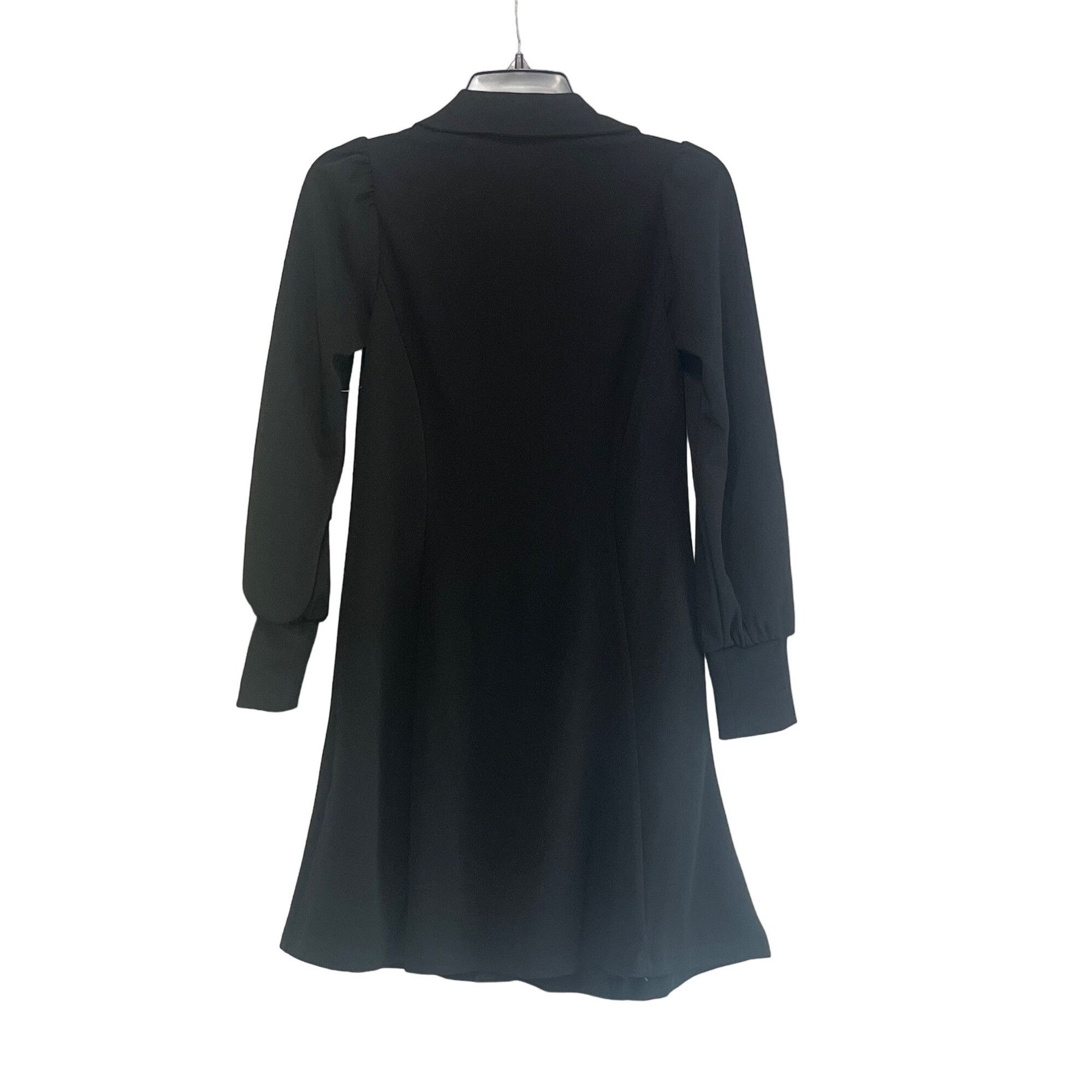 Other Marina Women’s Long Sleeve Fitted Mini Blazer Dress, Black, Size XS / US 0-2 / IT 36-38 - 11 Thumbnail
